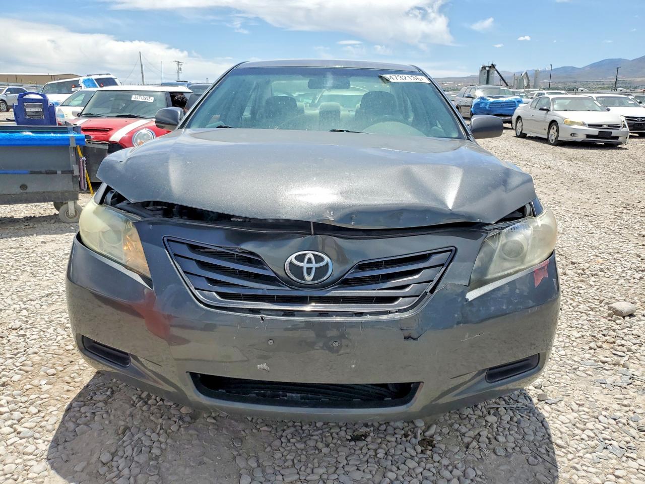 2007 Toyota Camry Le Gray vin: 4T1BE46KX7U134099