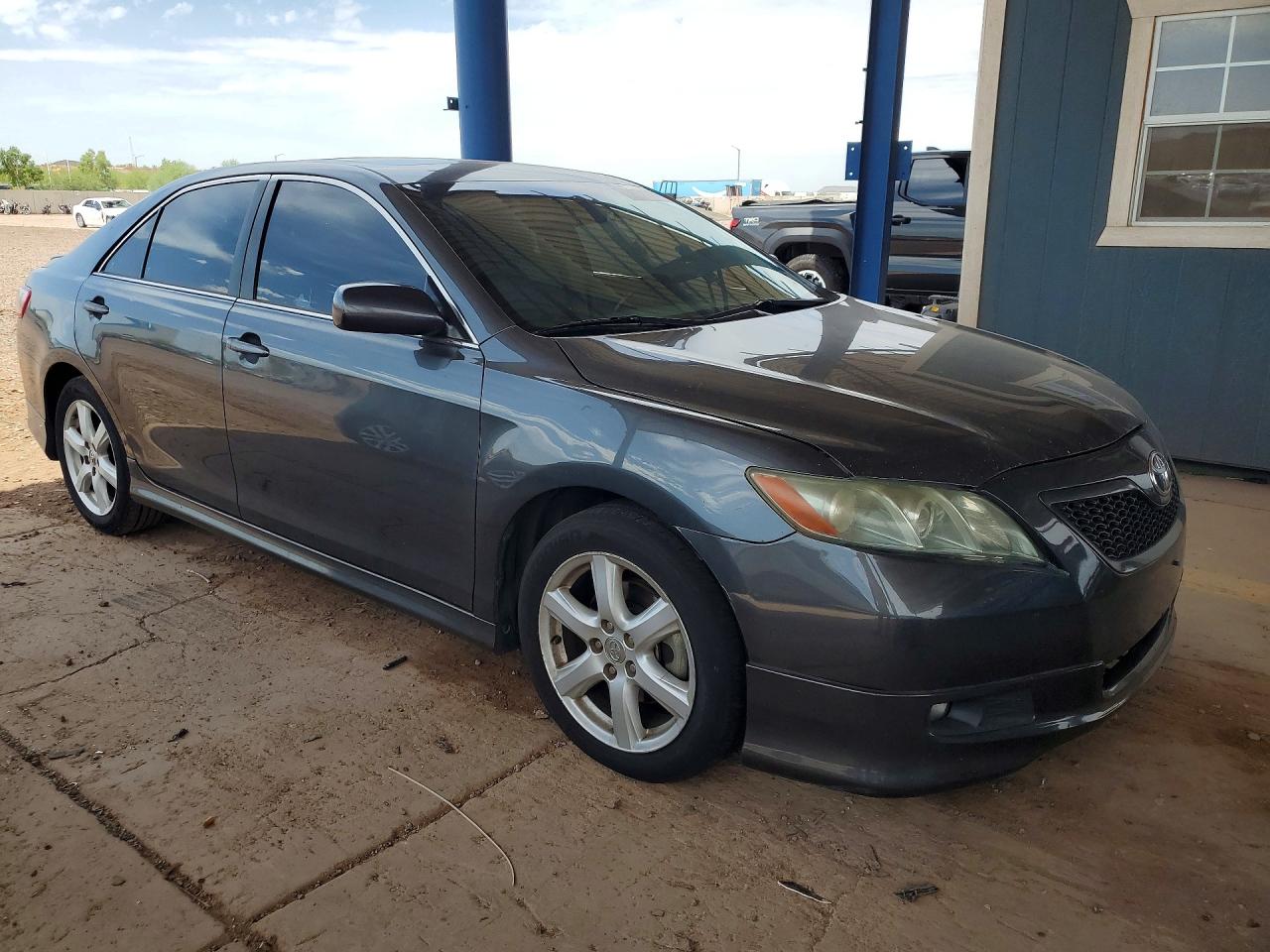2007 Toyota Camry Se Gray vin: 4T1BE46KX7U162999