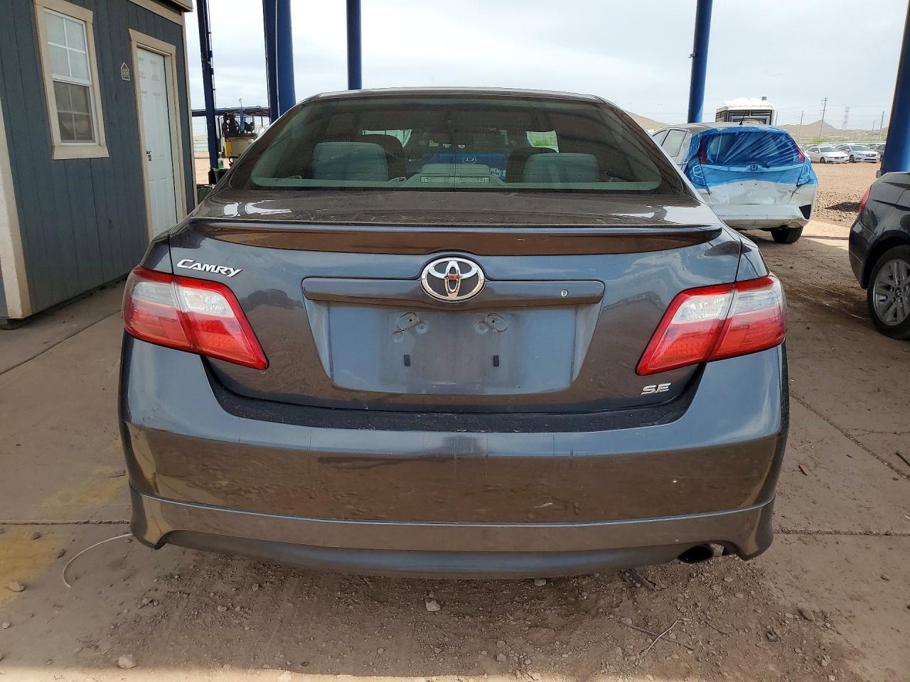 2007 Toyota Camry Se Gray vin: 4T1BE46KX7U162999