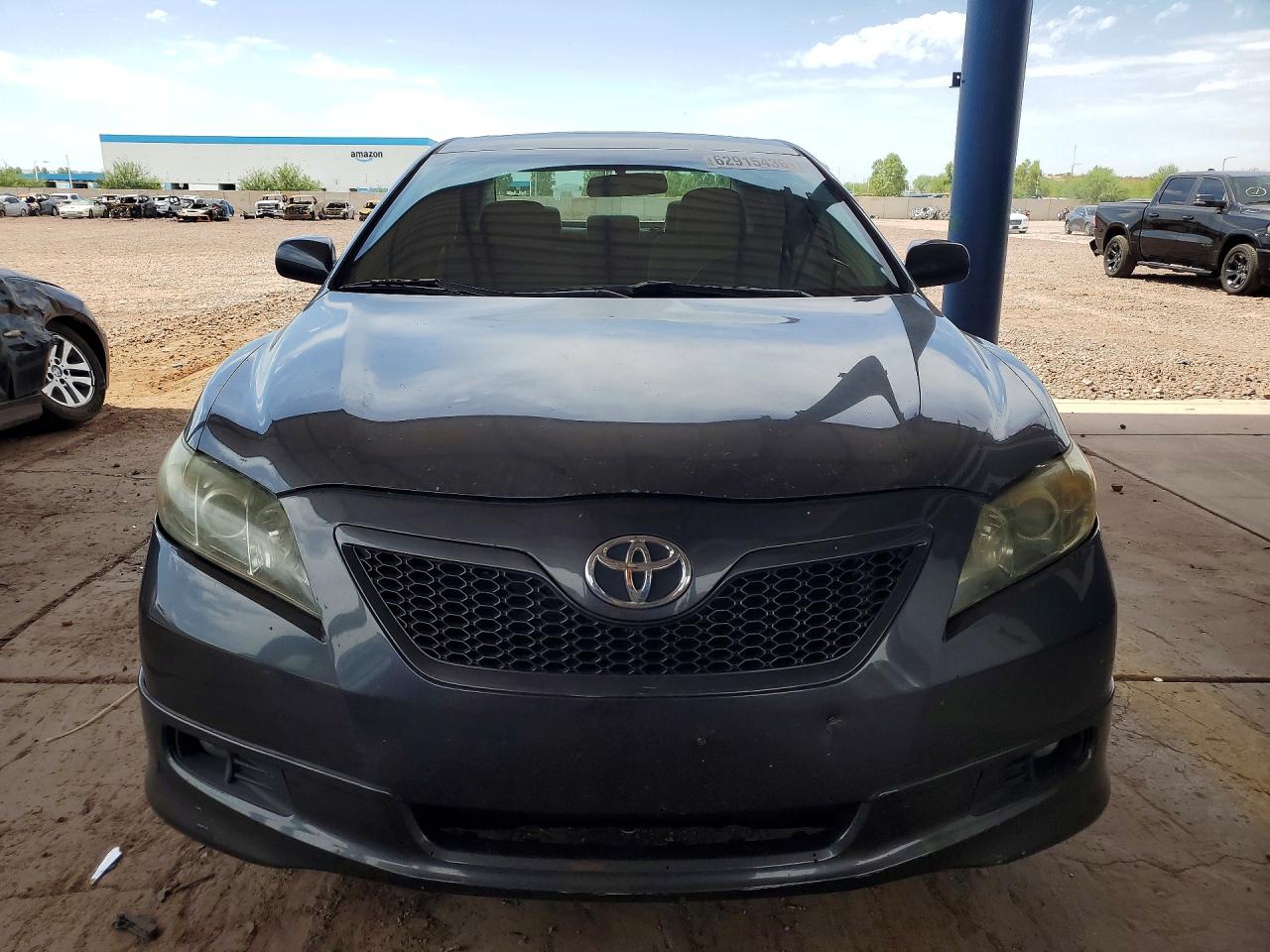 2007 Toyota Camry Se Gray vin: 4T1BE46KX7U162999