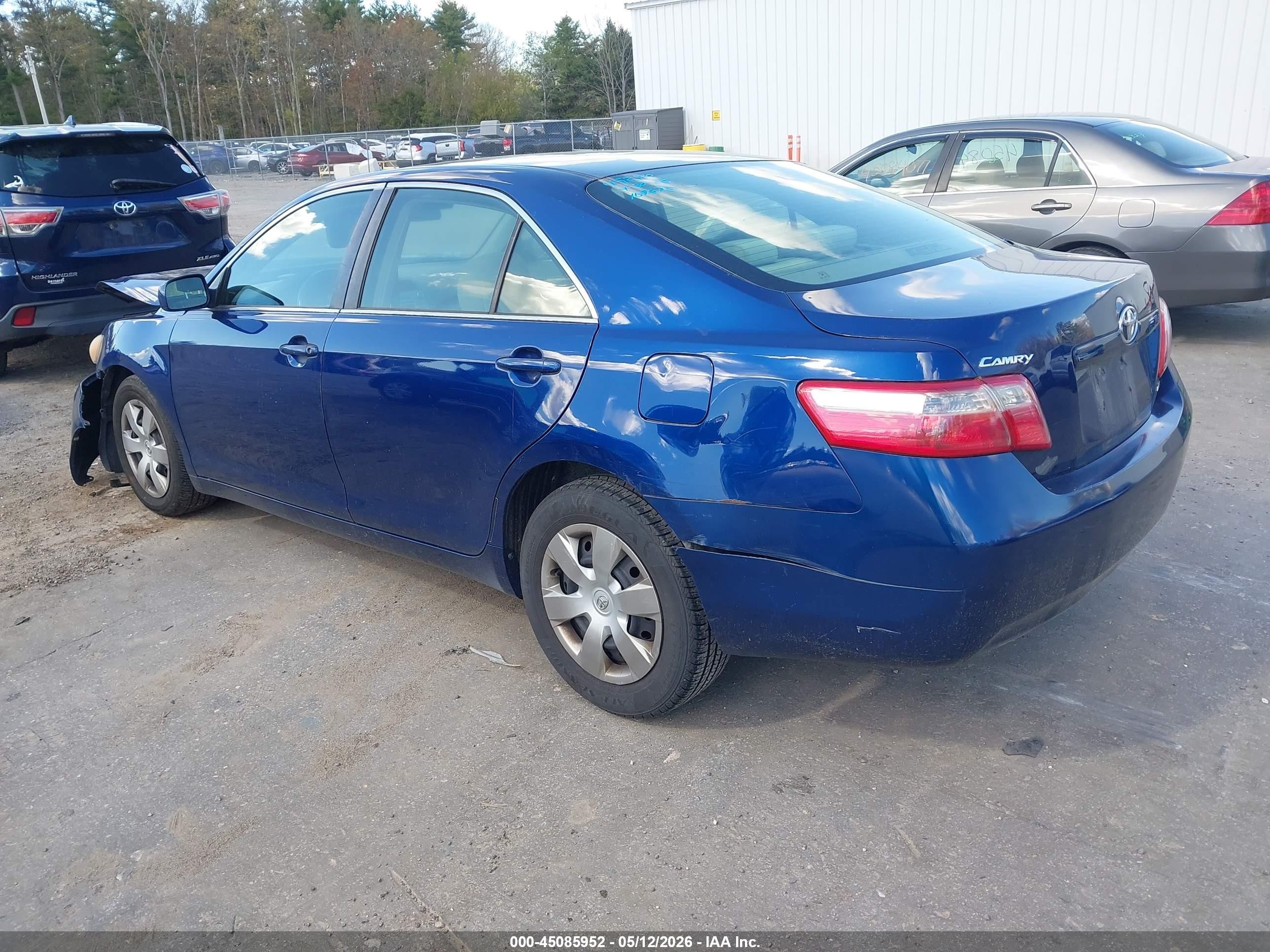 2007 Toyota Camry Ce Blue vin: 4T1BE46KX7U169676