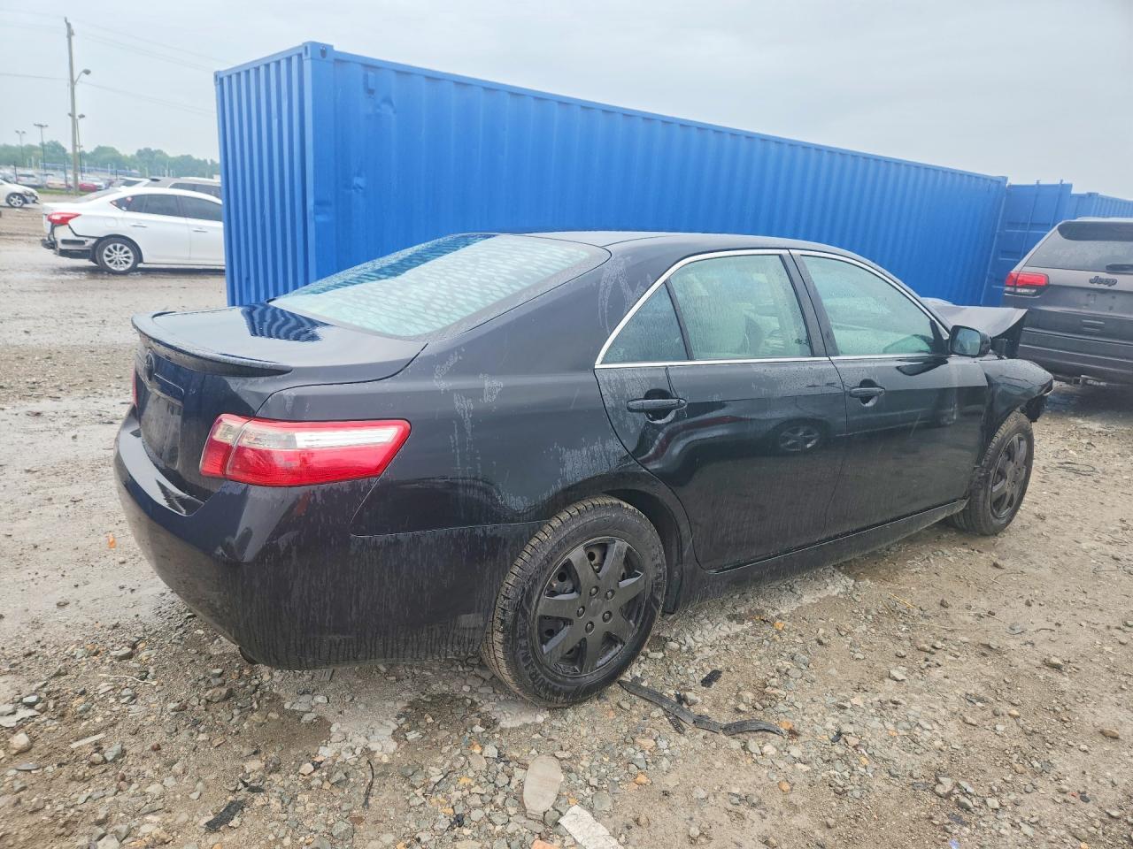 2007 Toyota Camry Le Black vin: 4T1BE46KX7U173999
