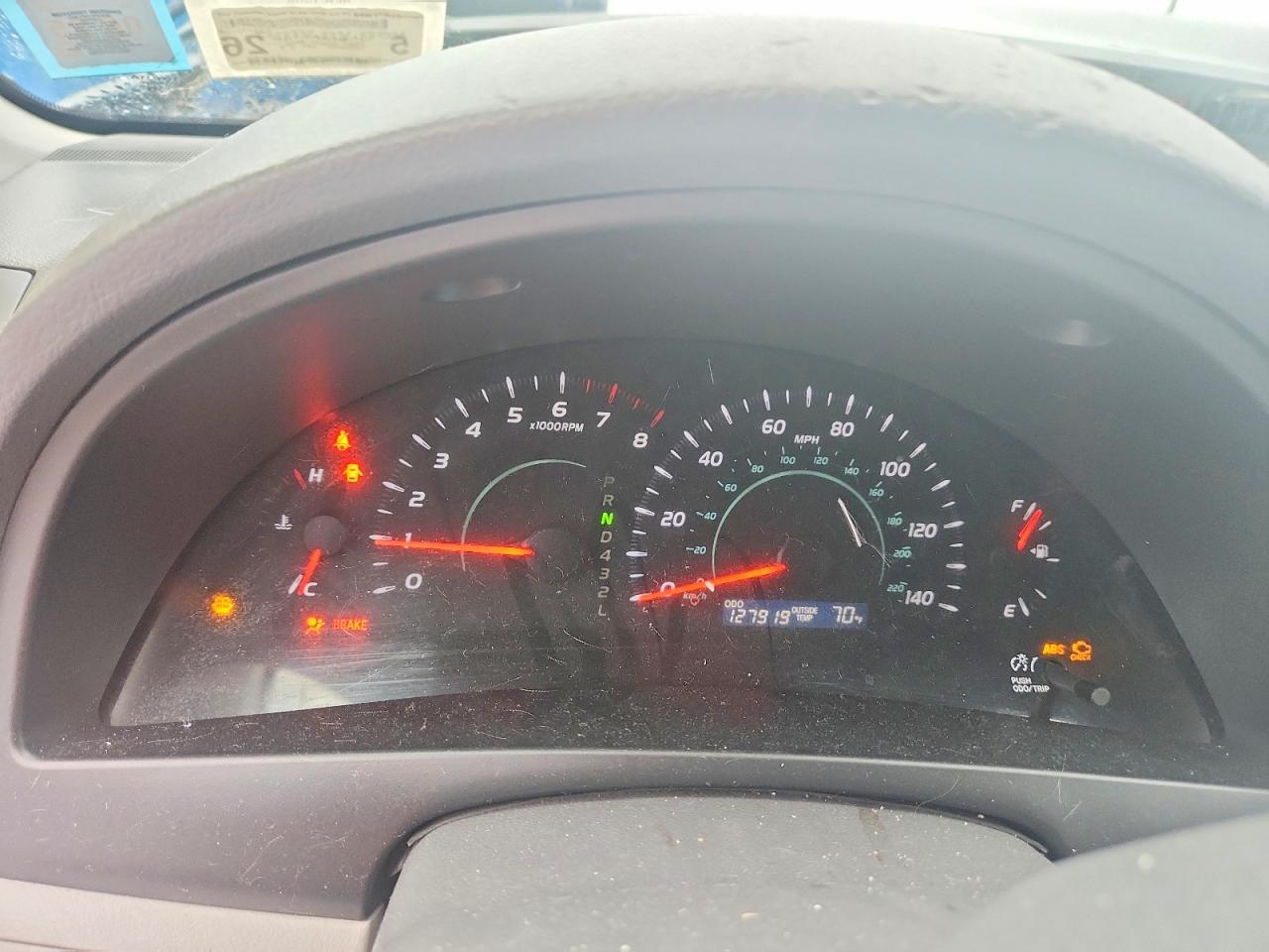 2007 Toyota Camry Le Black vin: 4T1BE46KX7U173999