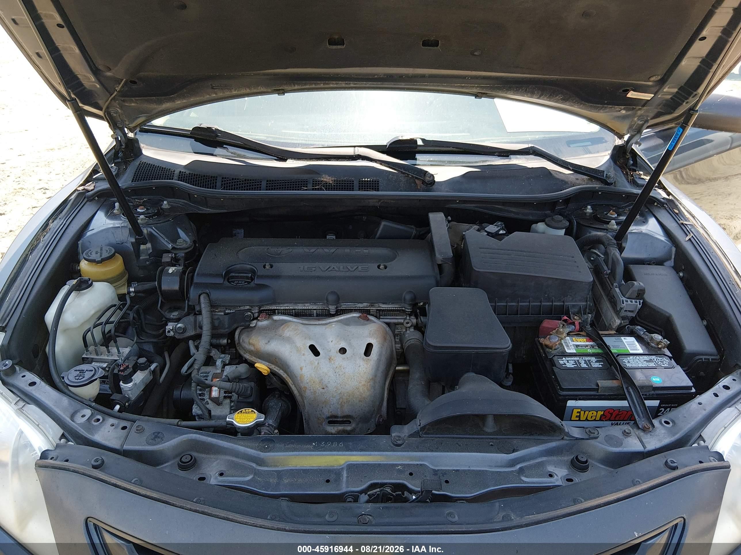 2007 Toyota Camry Le Gray vin: 4T1BE46KX7U188602
