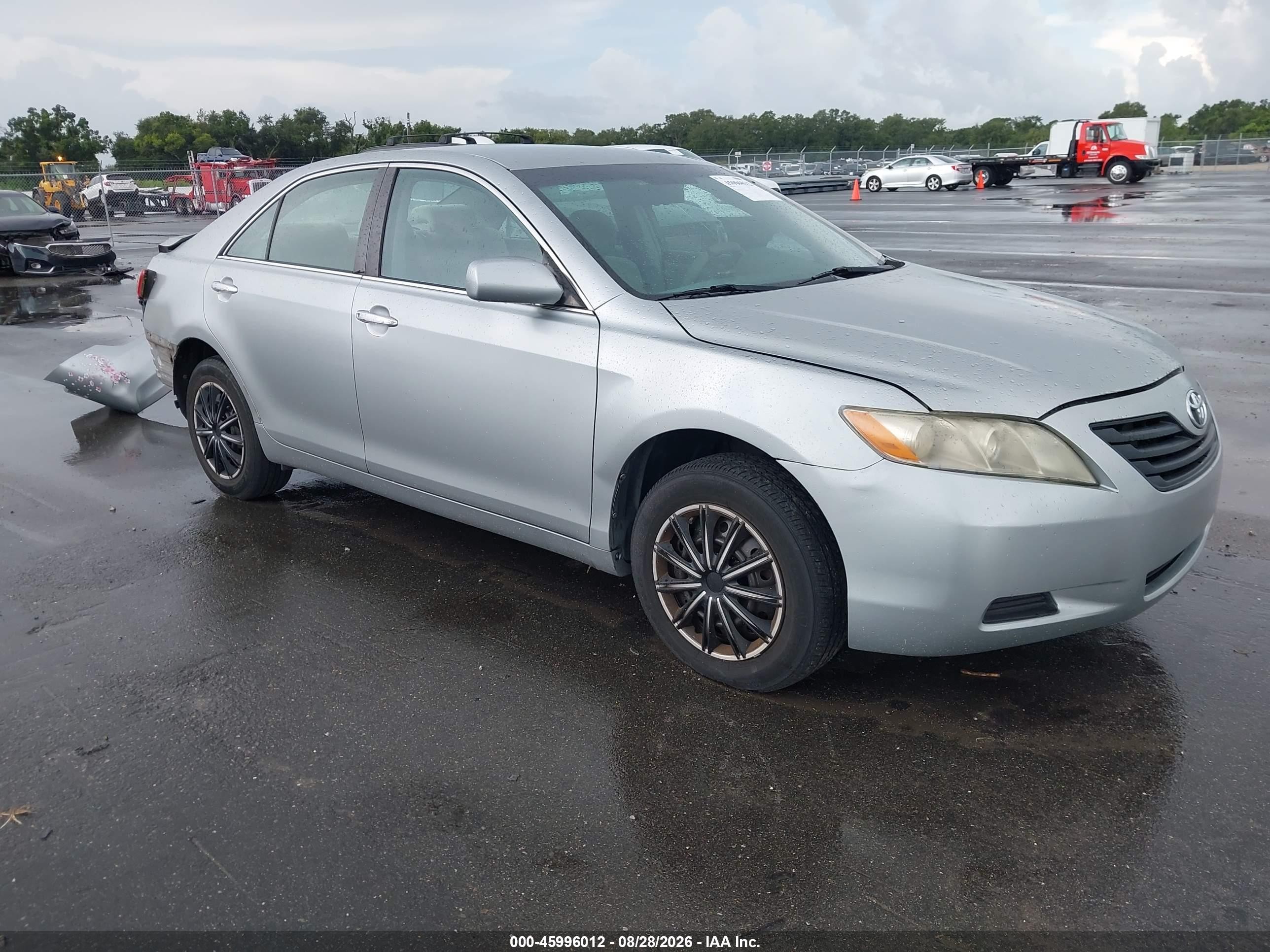 2007 Toyota Camry Ce Silver vin: 4T1BE46KX7U505925