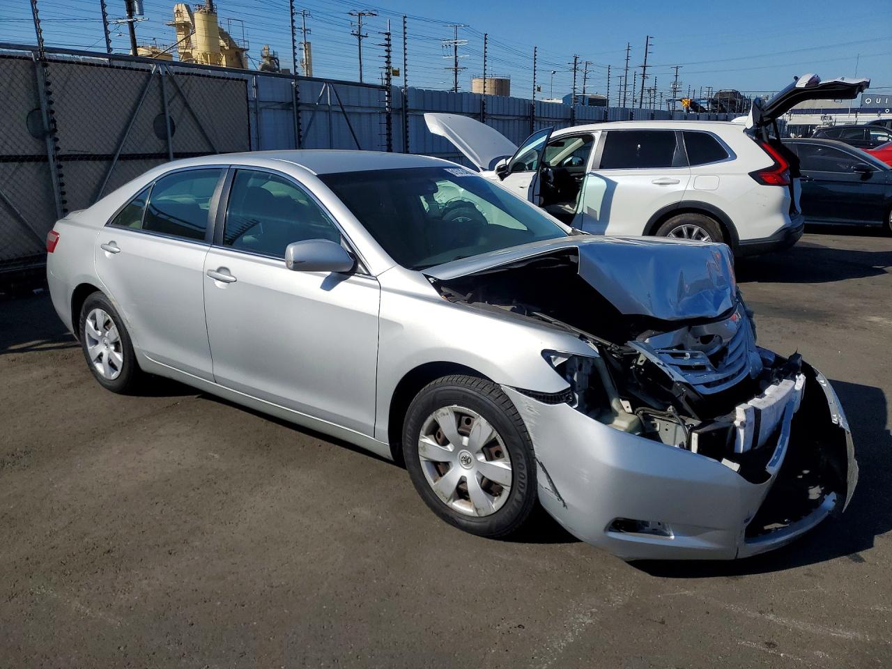 2007 Toyota Camry Le Silver vin: 4T1BE46KX7U509649