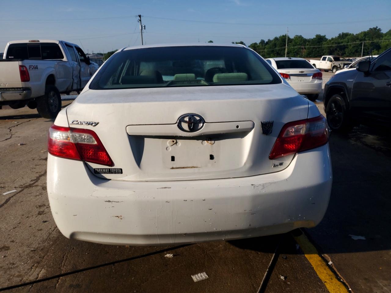 2007 Toyota Camry Le Серый vin: 4T1BE46KX7U512809