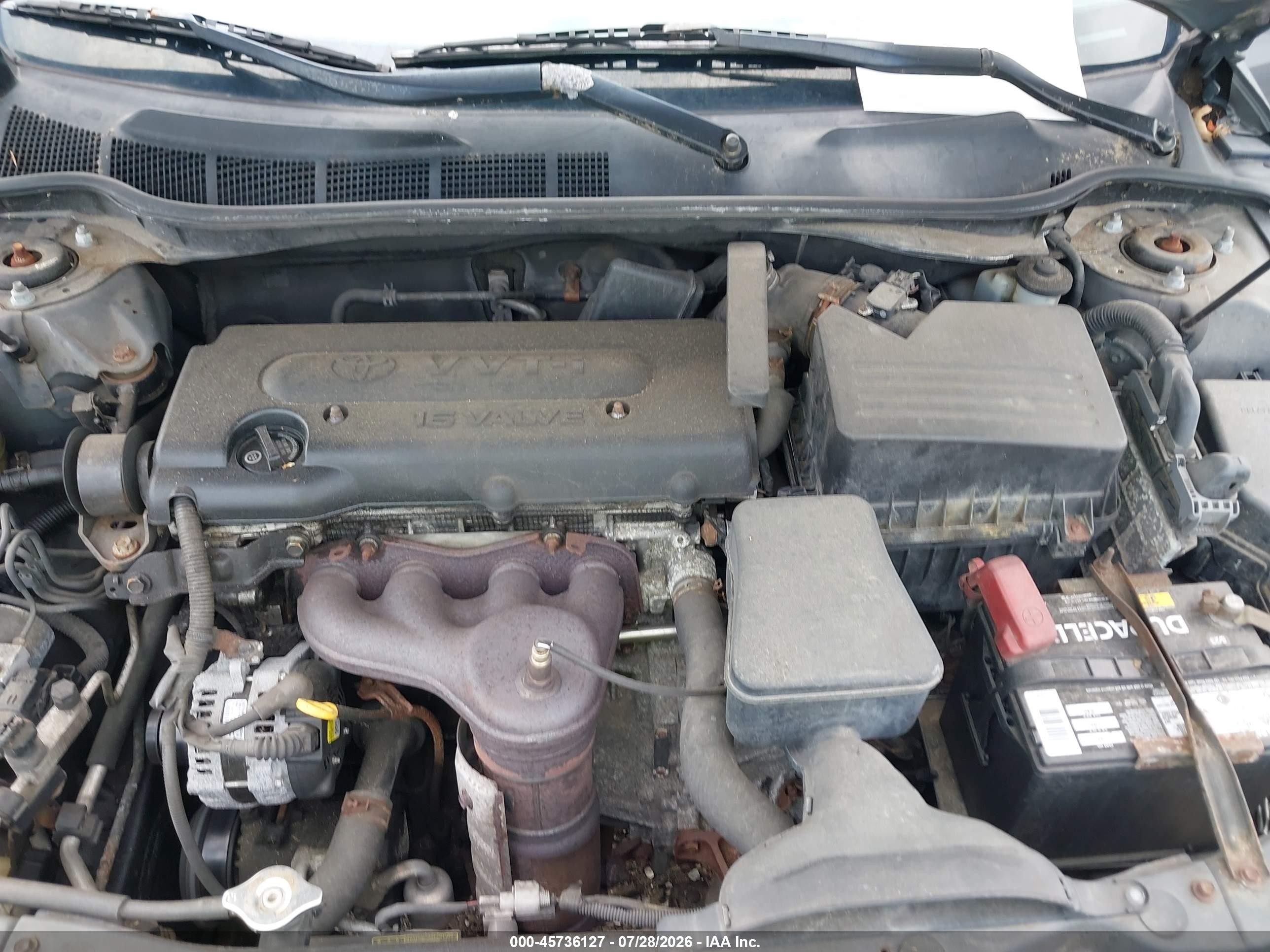 2007 Toyota Camry Le Gray vin: 4T1BE46KX7U521705
