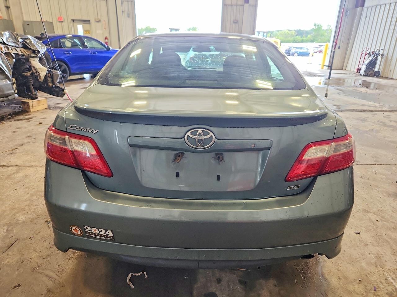 2007 Toyota Camry Se Gray vin: 4T1BE46KX7U523907