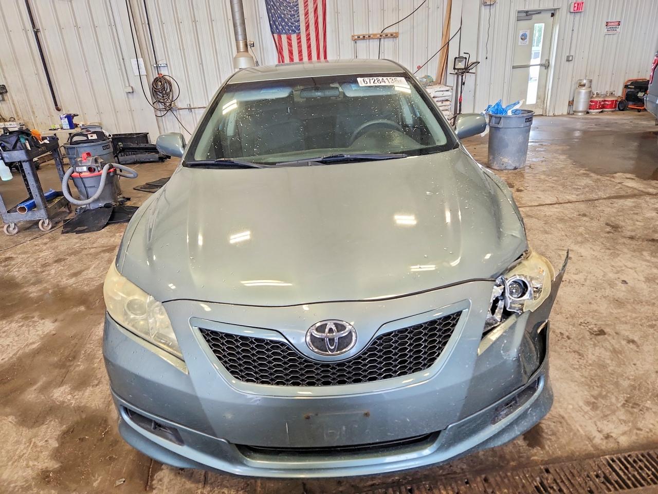 2007 Toyota Camry Se Gray vin: 4T1BE46KX7U523907