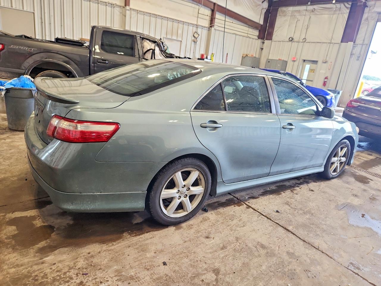 2007 Toyota Camry Se Gray vin: 4T1BE46KX7U523907