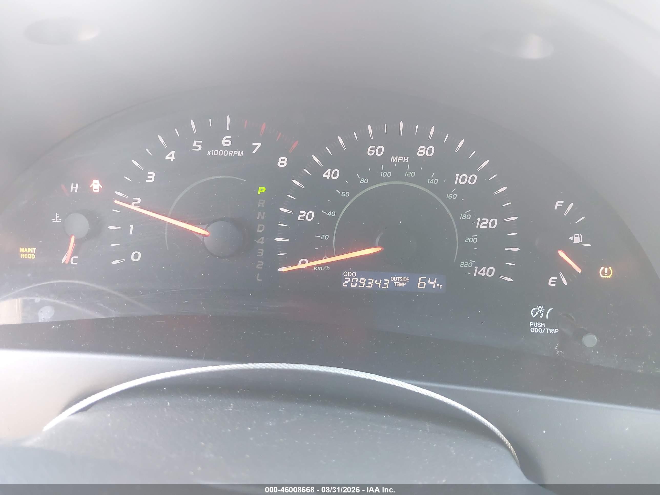 2007 Toyota Camry Le Silver vin: 4T1BE46KX7U526998