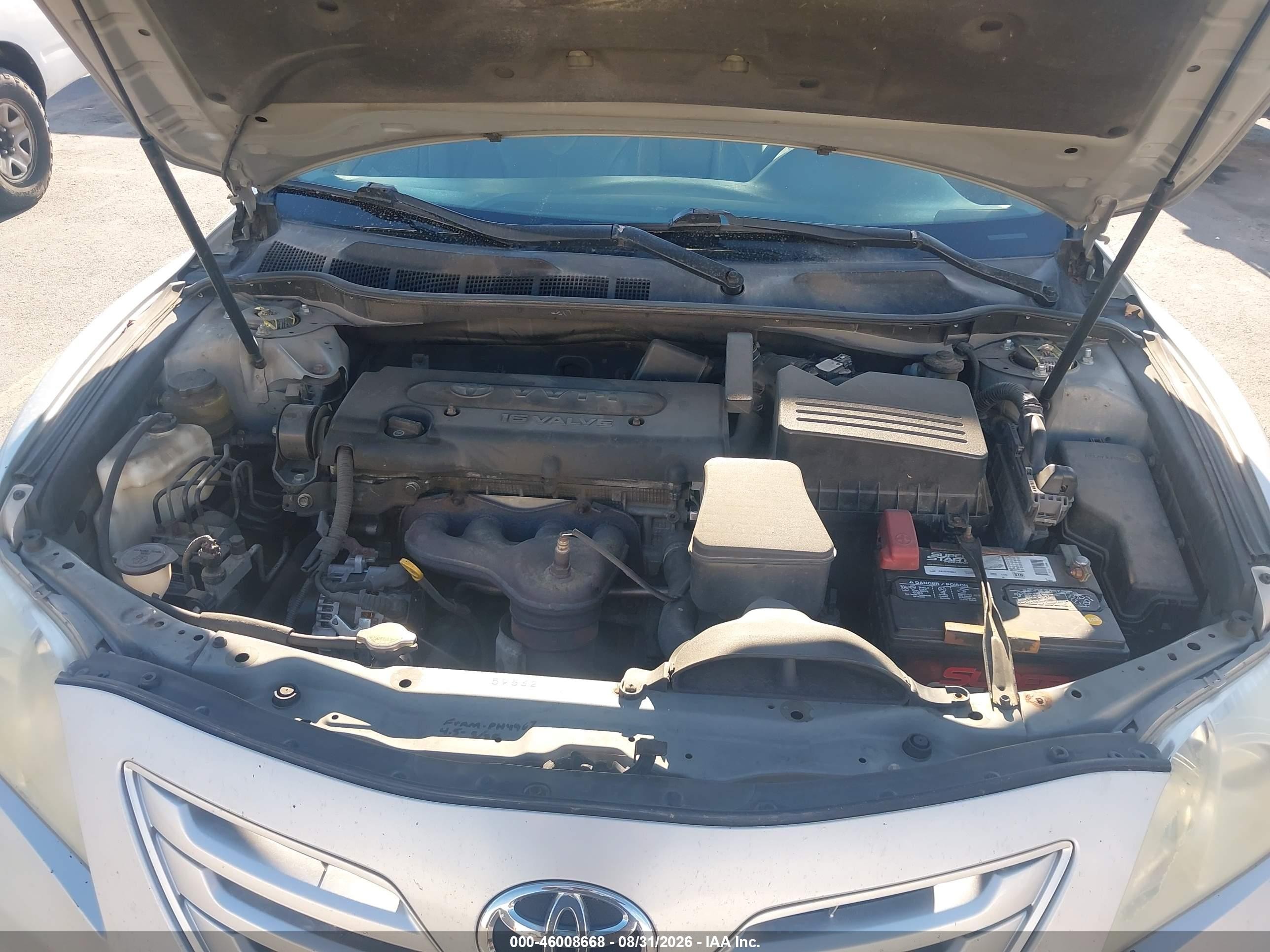 2007 Toyota Camry Le Silver vin: 4T1BE46KX7U526998