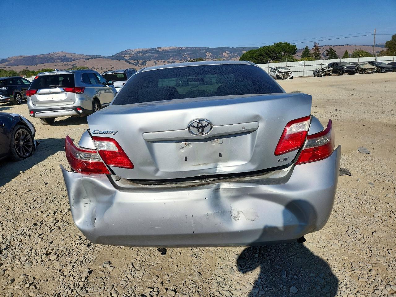 2007 Toyota Camry Le Silver vin: 4T1BE46KX7U531411