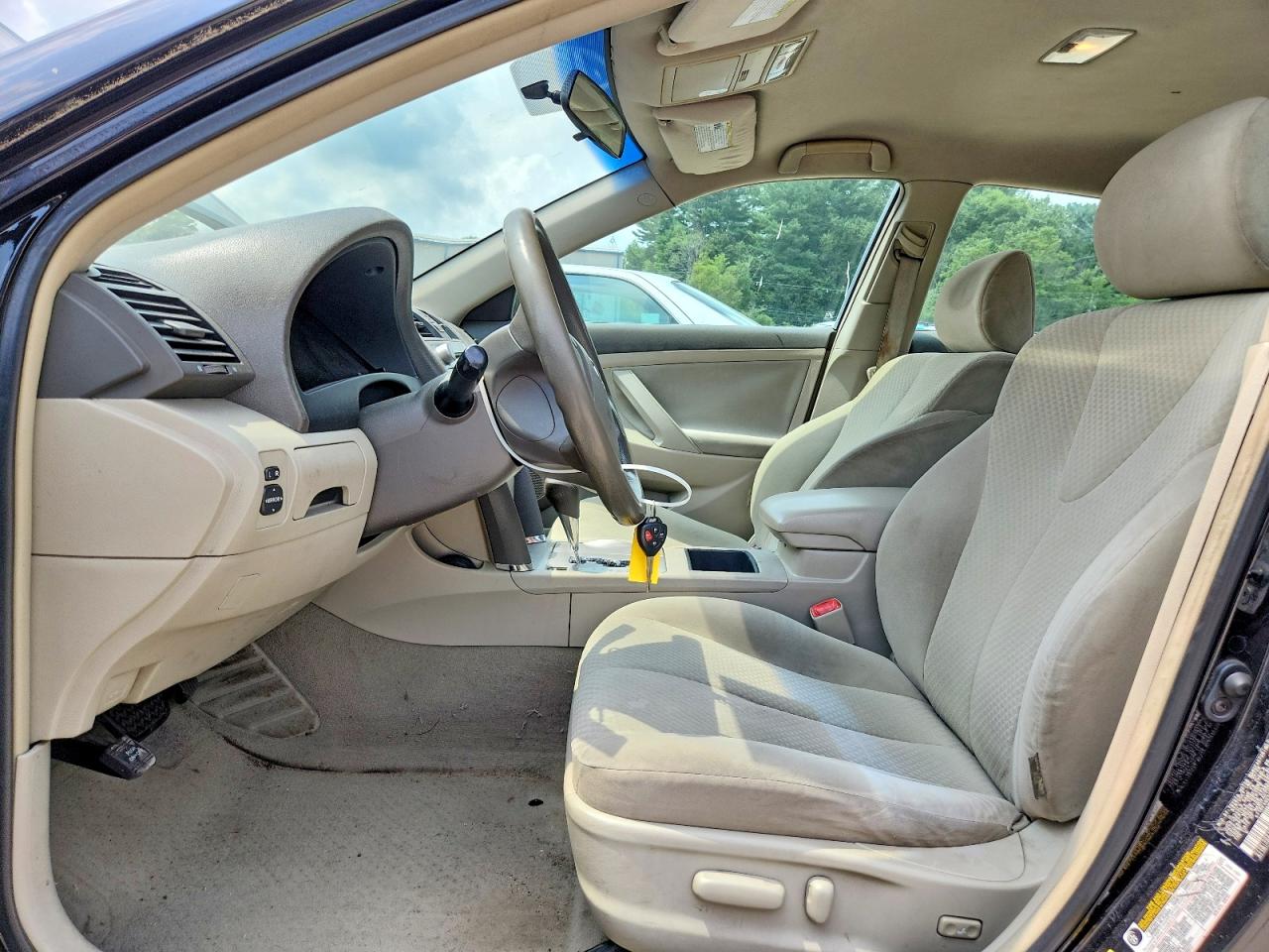 2007 Toyota Camry Le Black vin: 4T1BE46KX7U543171