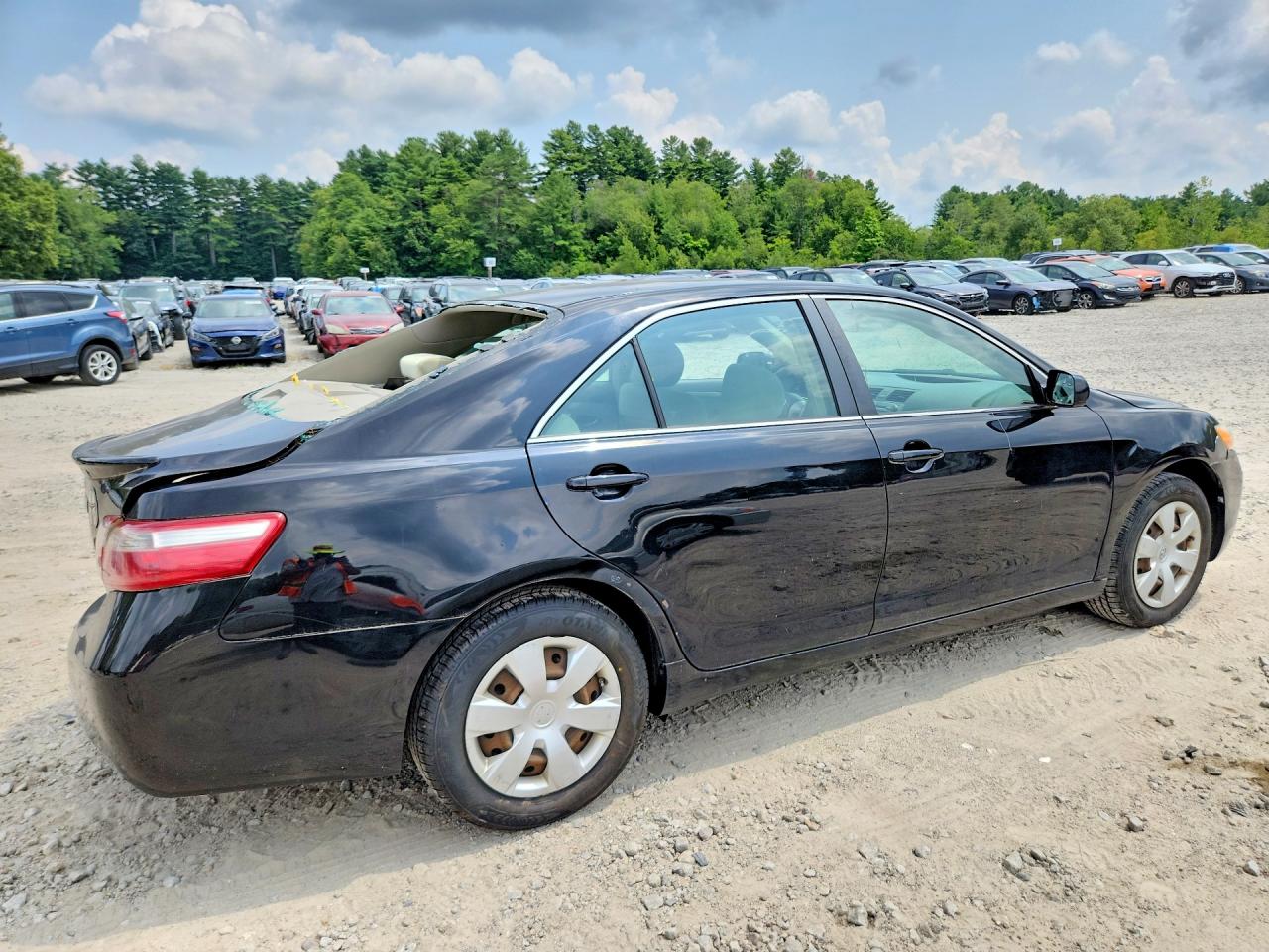 2007 Toyota Camry Le Black vin: 4T1BE46KX7U543171
