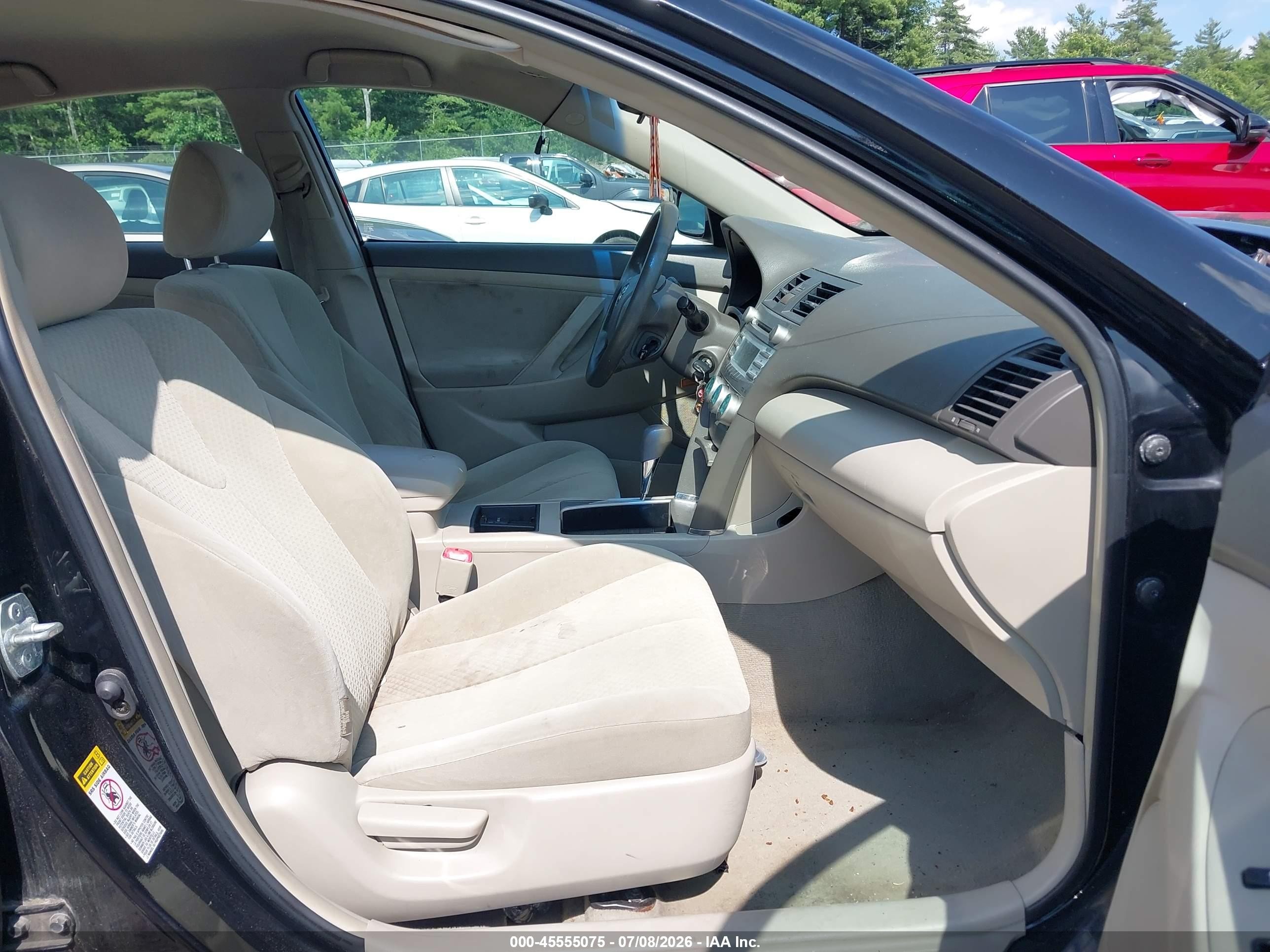 2007 Toyota Camry Ce/le/se/xle Black vin: 4T1BE46KX7U561797