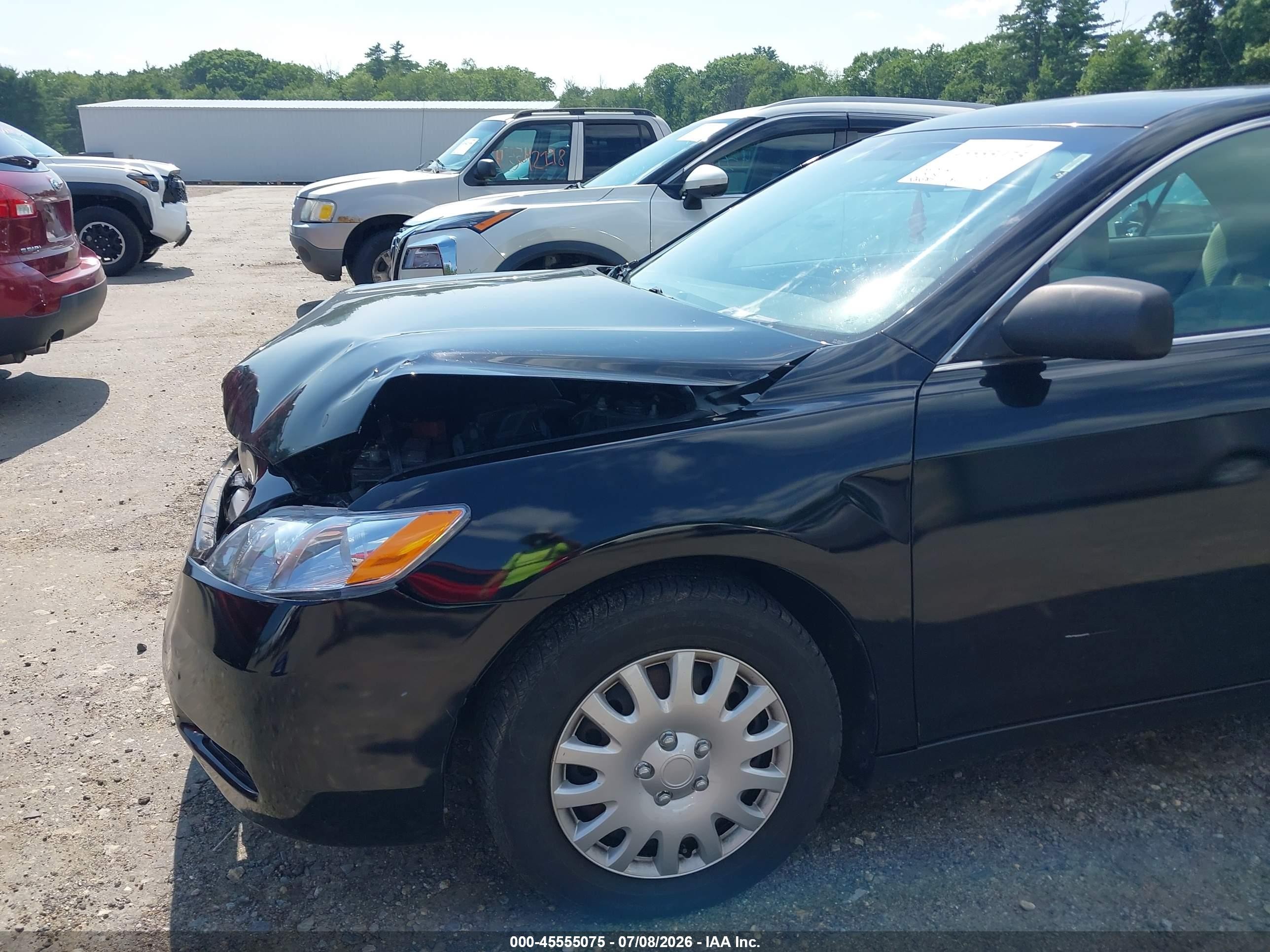 2007 Toyota Camry Ce/le/se/xle Black vin: 4T1BE46KX7U561797