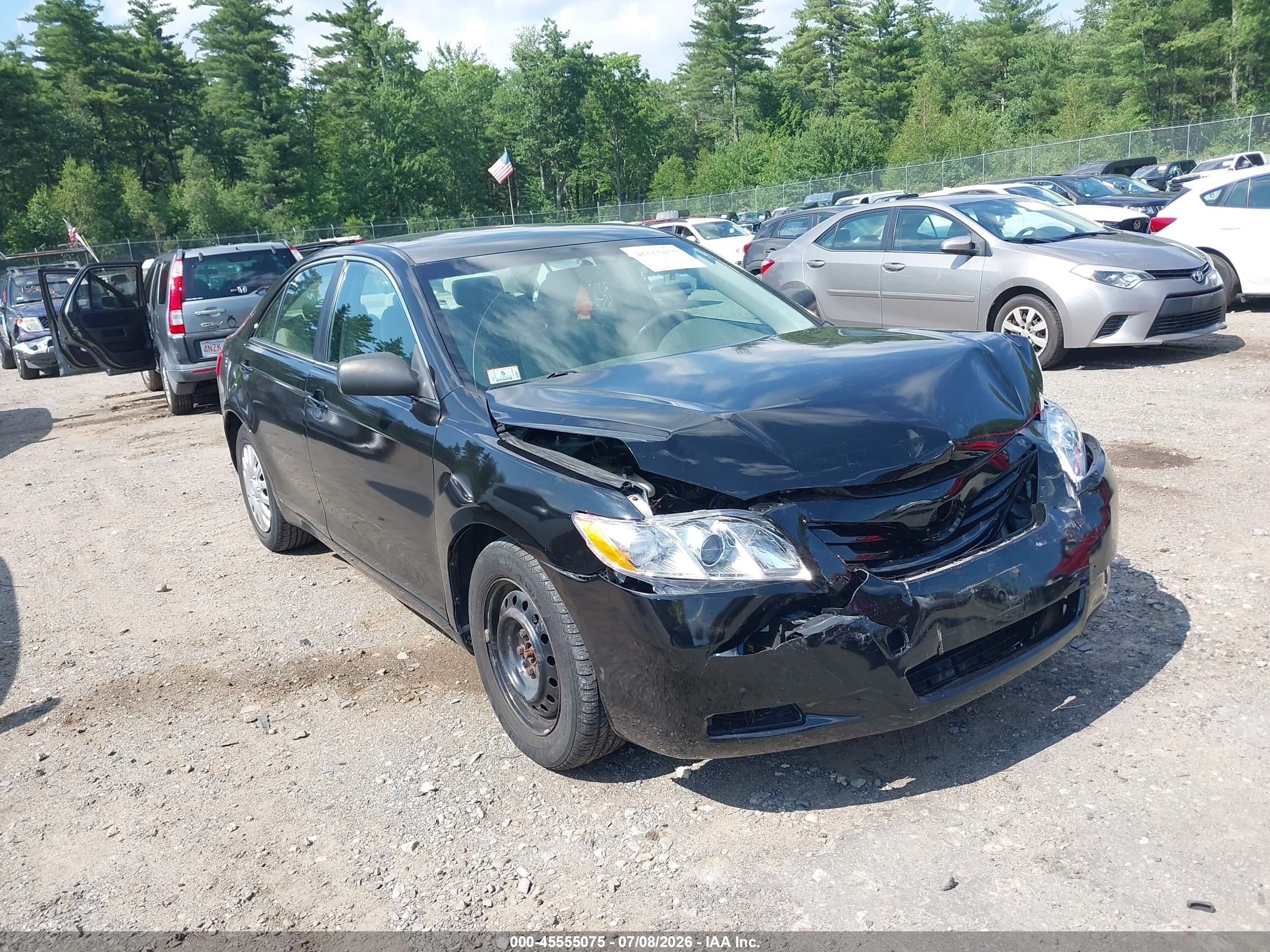 2007 Toyota Camry Ce/le/se/xle Black vin: 4T1BE46KX7U561797