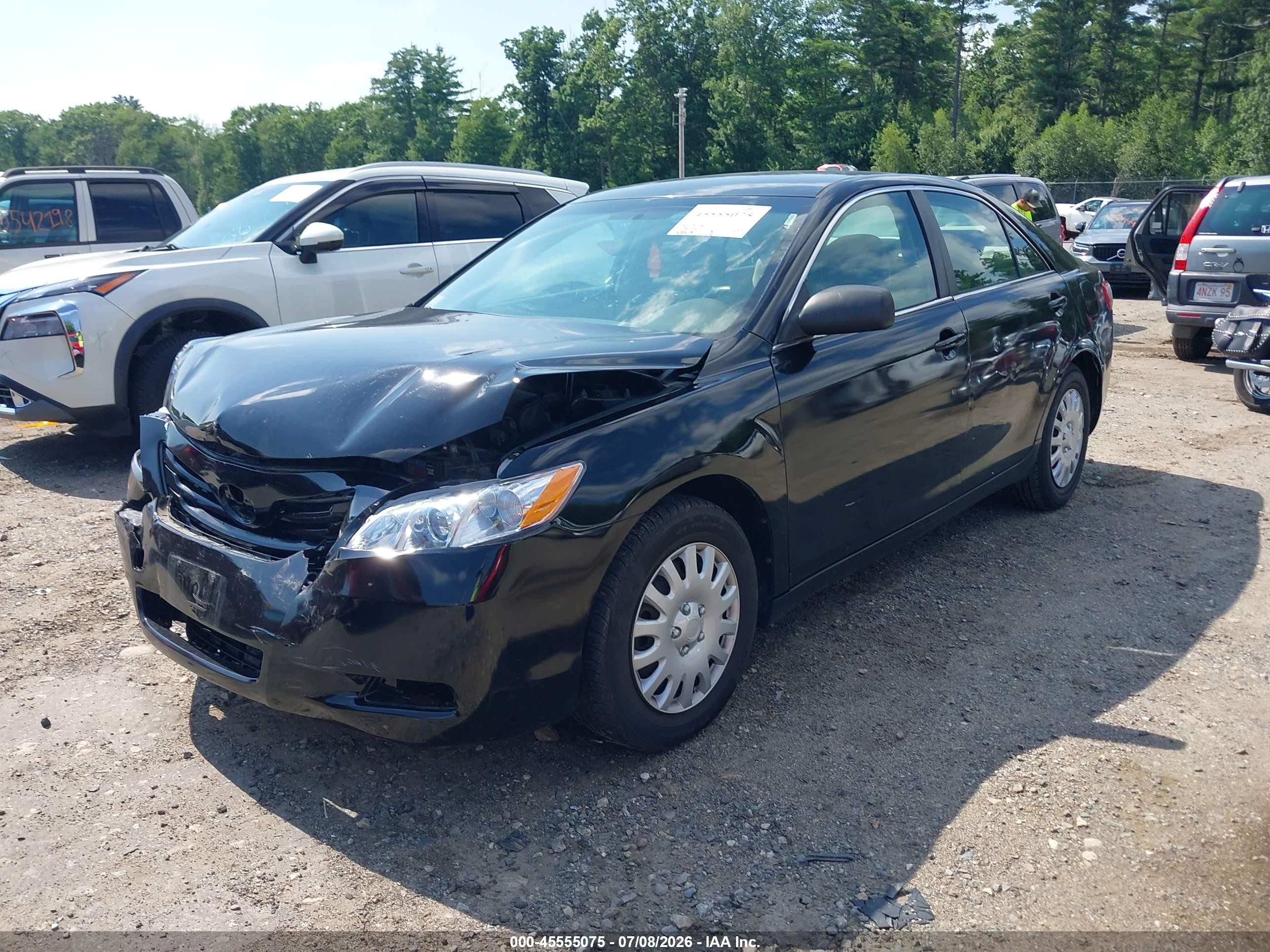 2007 Toyota Camry Ce/le/se/xle Black vin: 4T1BE46KX7U561797