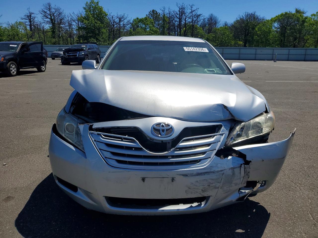 2007 Toyota Camry Le Silver vin: 4T1BE46KX7U564697