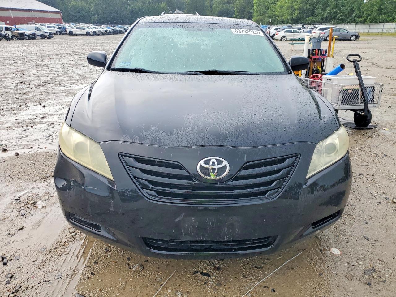 2007 Toyota Camry Ce Black vin: 4T1BE46KX7U572864