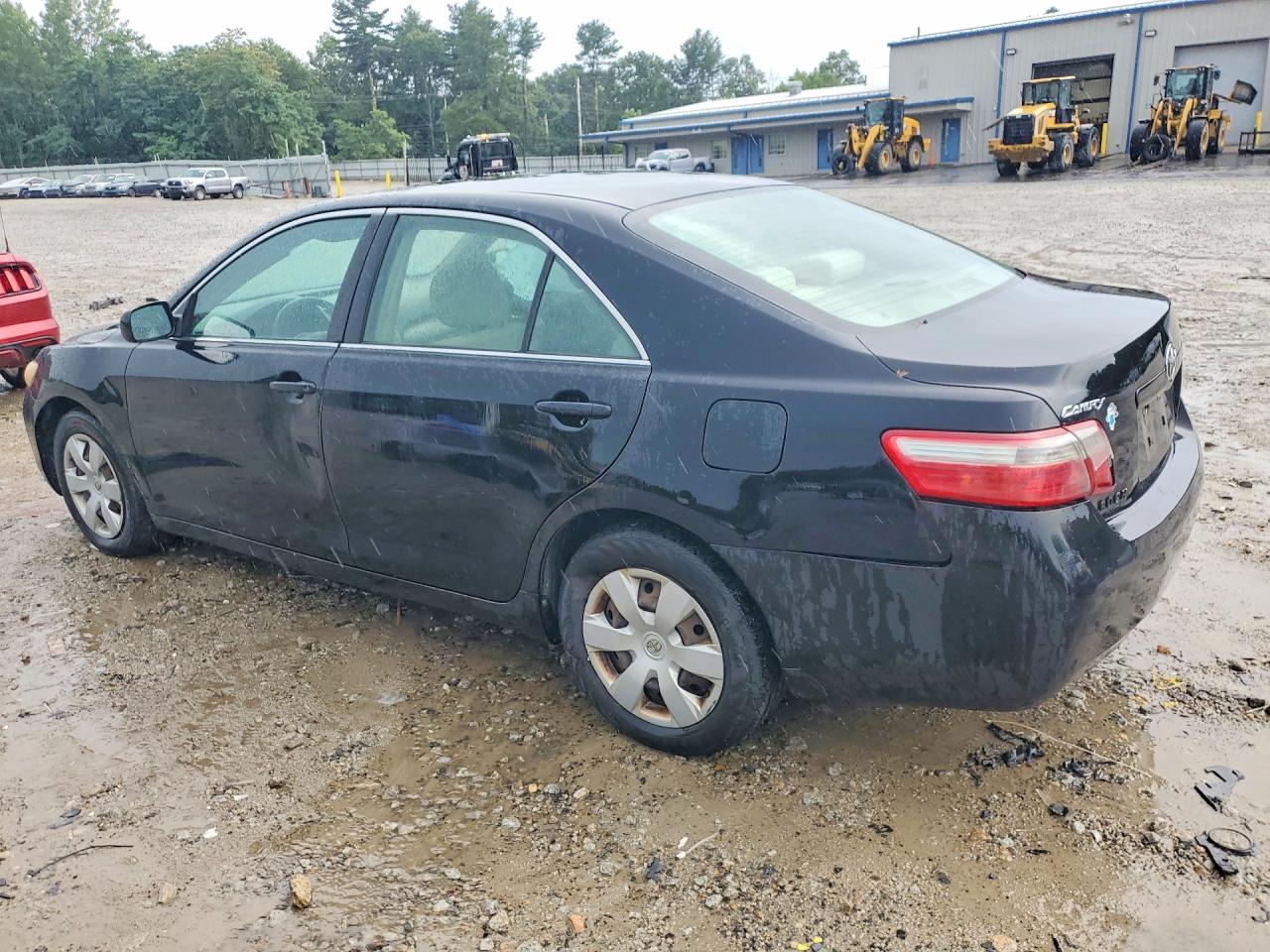 2007 Toyota Camry Ce Black vin: 4T1BE46KX7U572864