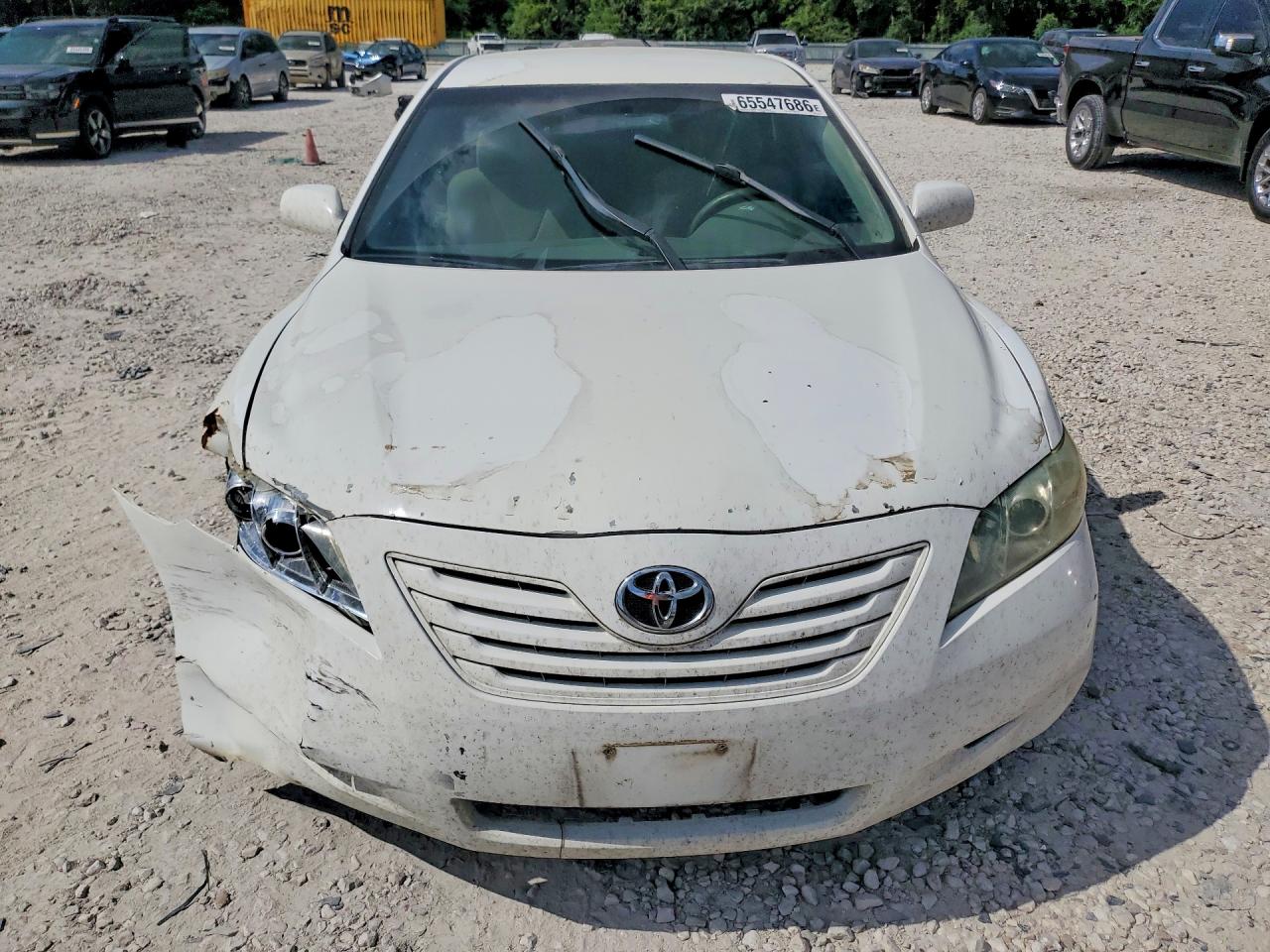 2007 Toyota Camry Ce White vin: 4T1BE46KX7U573688