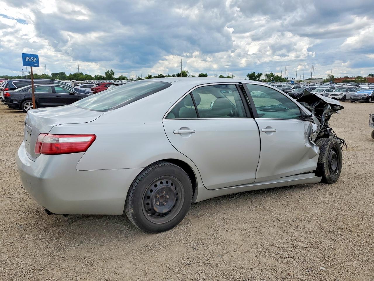 2007 Toyota Camry Le Silver vin: 4T1BE46KX7U606933