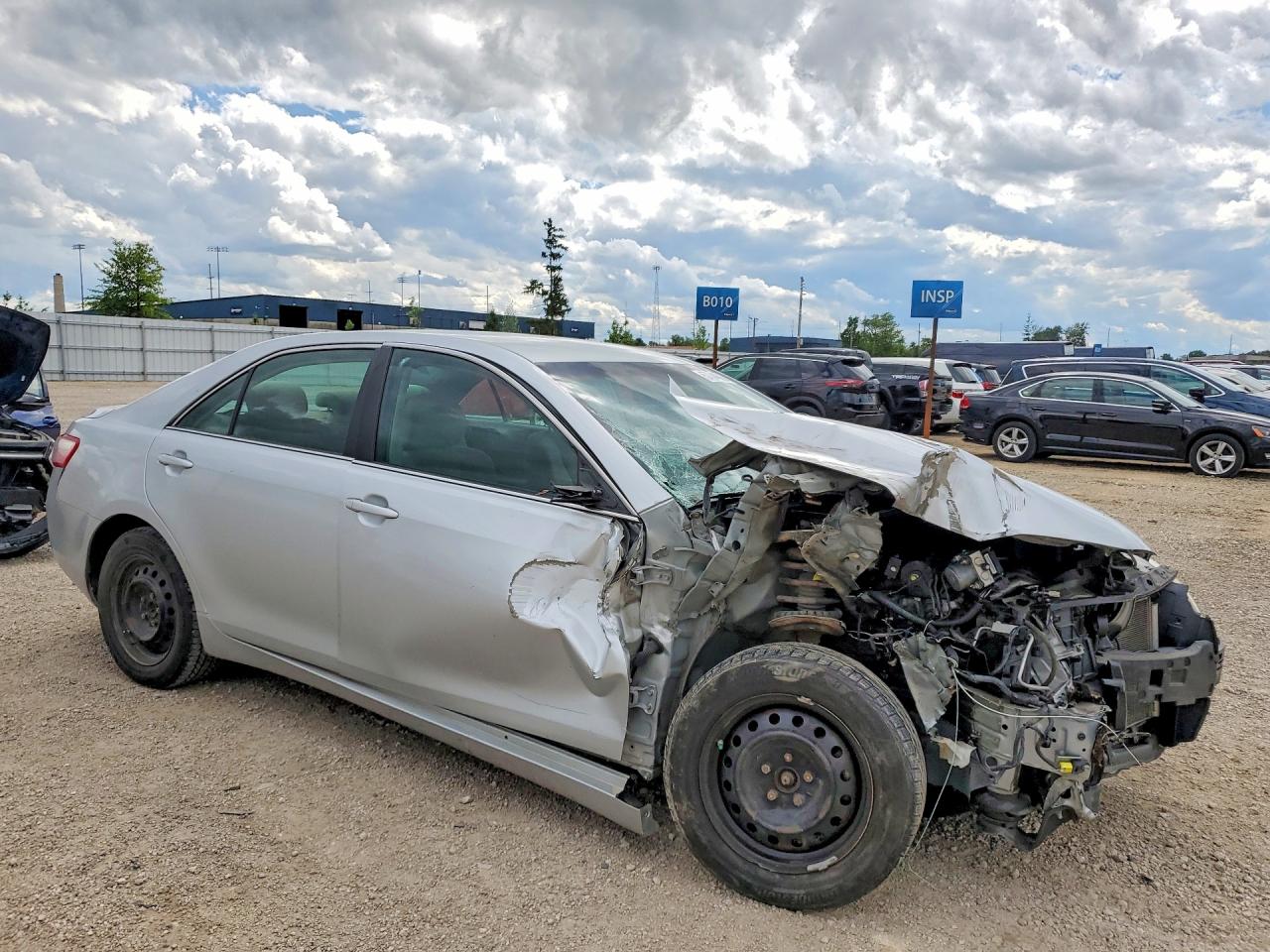 2007 Toyota Camry Le Silver vin: 4T1BE46KX7U606933