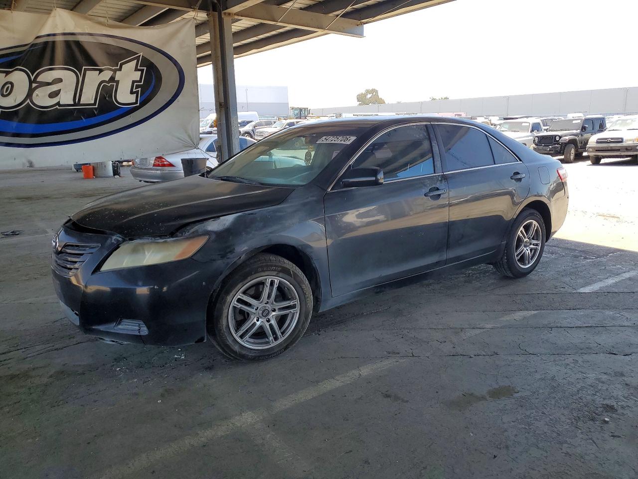 2007 Toyota Camry Le Black vin: 4T1BE46KX7U613428