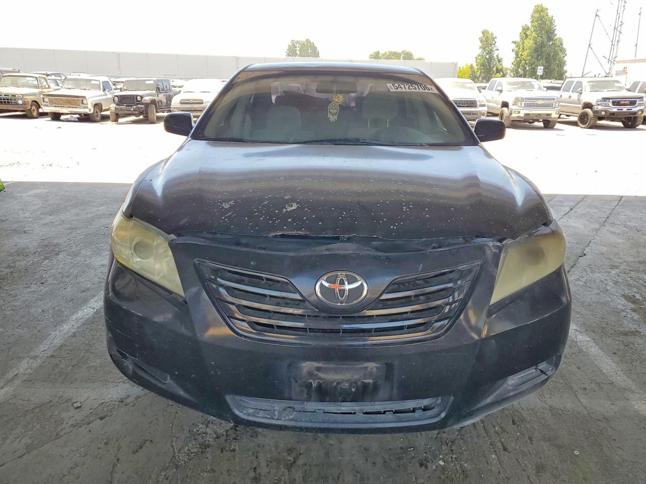 2007 Toyota Camry Le Black vin: 4T1BE46KX7U613428