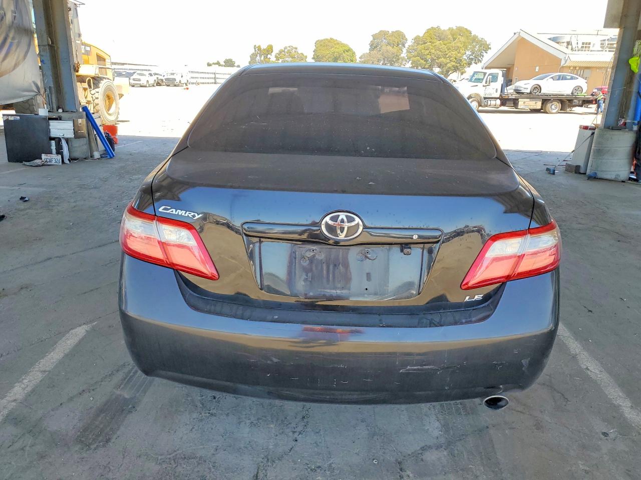 2007 Toyota Camry Le Black vin: 4T1BE46KX7U613428