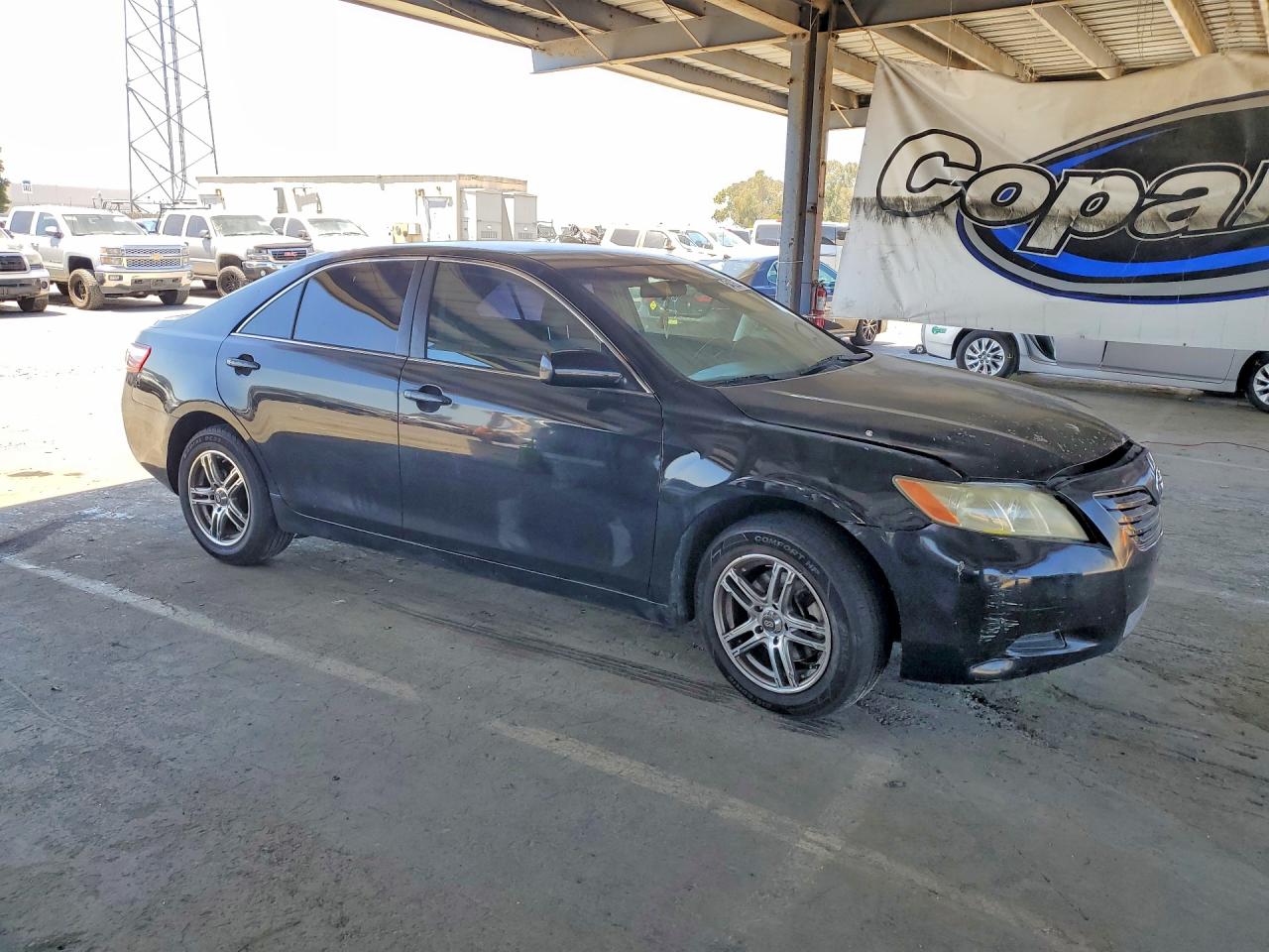 2007 Toyota Camry Le Black vin: 4T1BE46KX7U613428