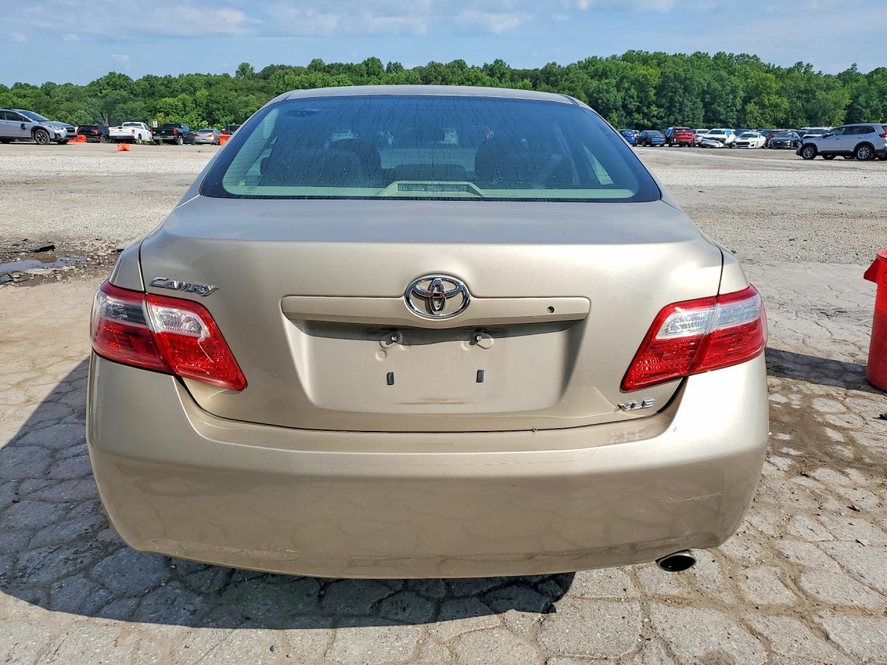 2007 Toyota Camry Xle Cream vin: 4T1BE46KX7U622792