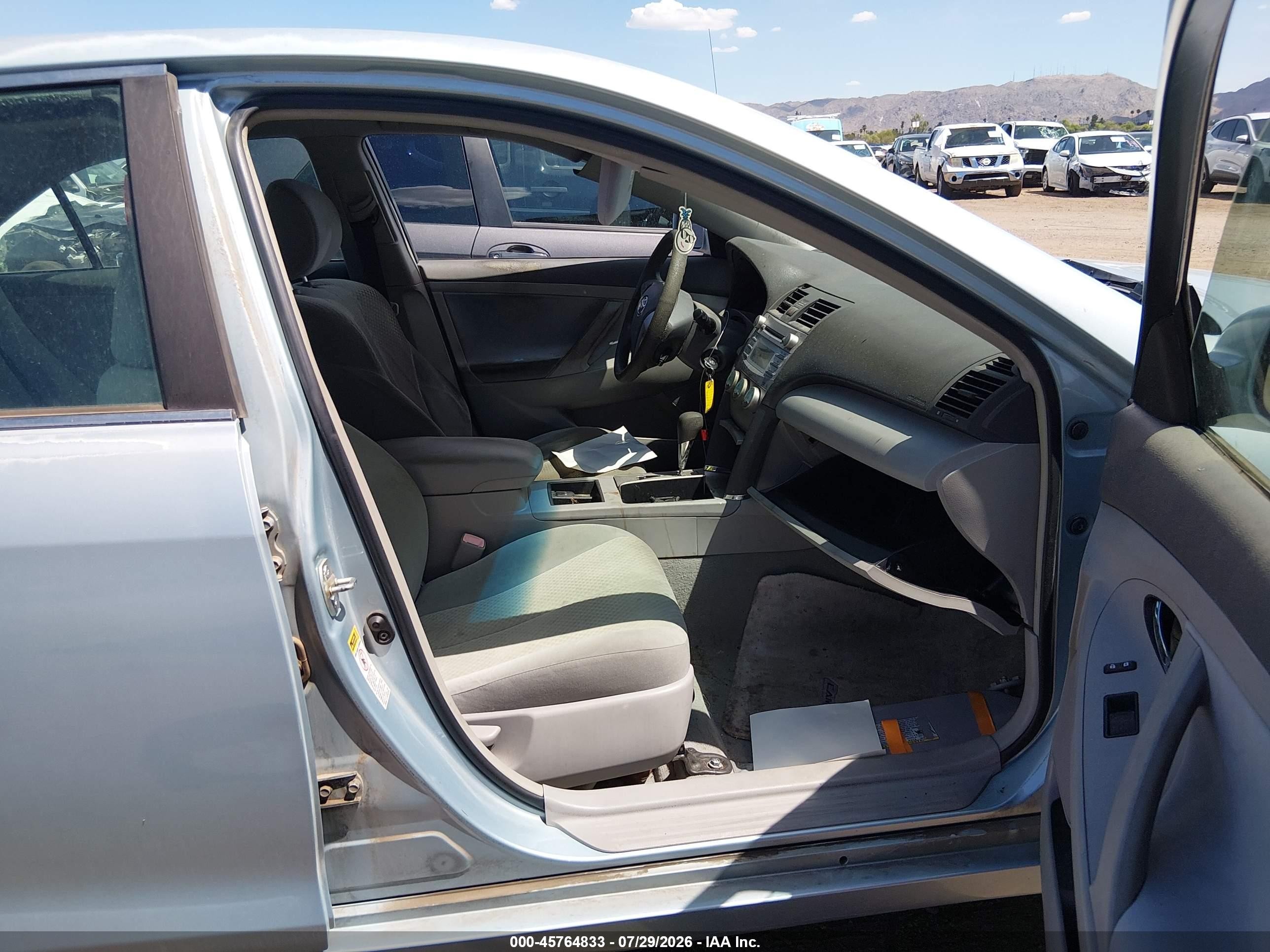 2007 Toyota Camry Le Light Blue vin: 4T1BE46KX7U628785