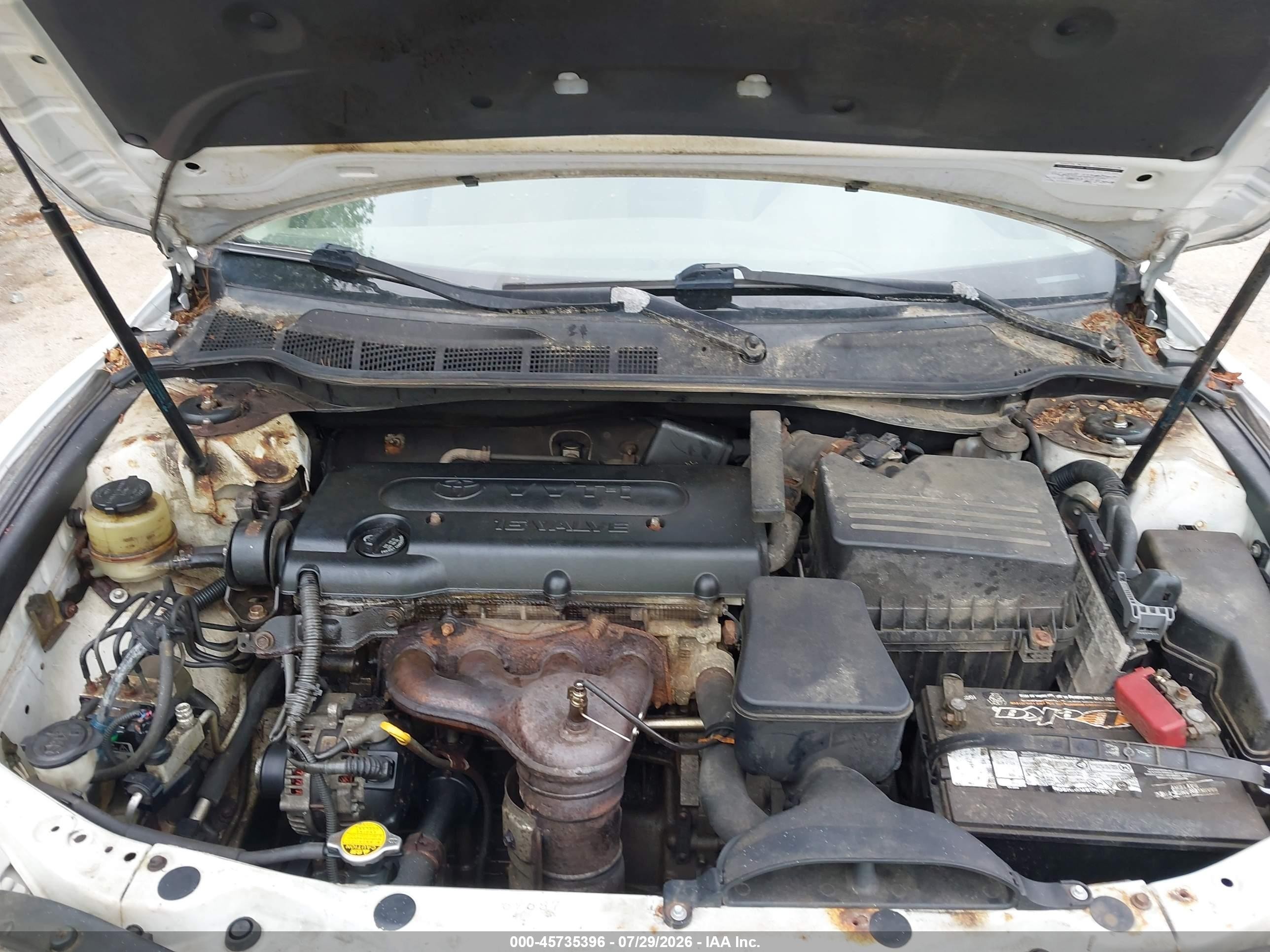 2007 Toyota Camry Ce Белый vin: 4T1BE46KX7U633923