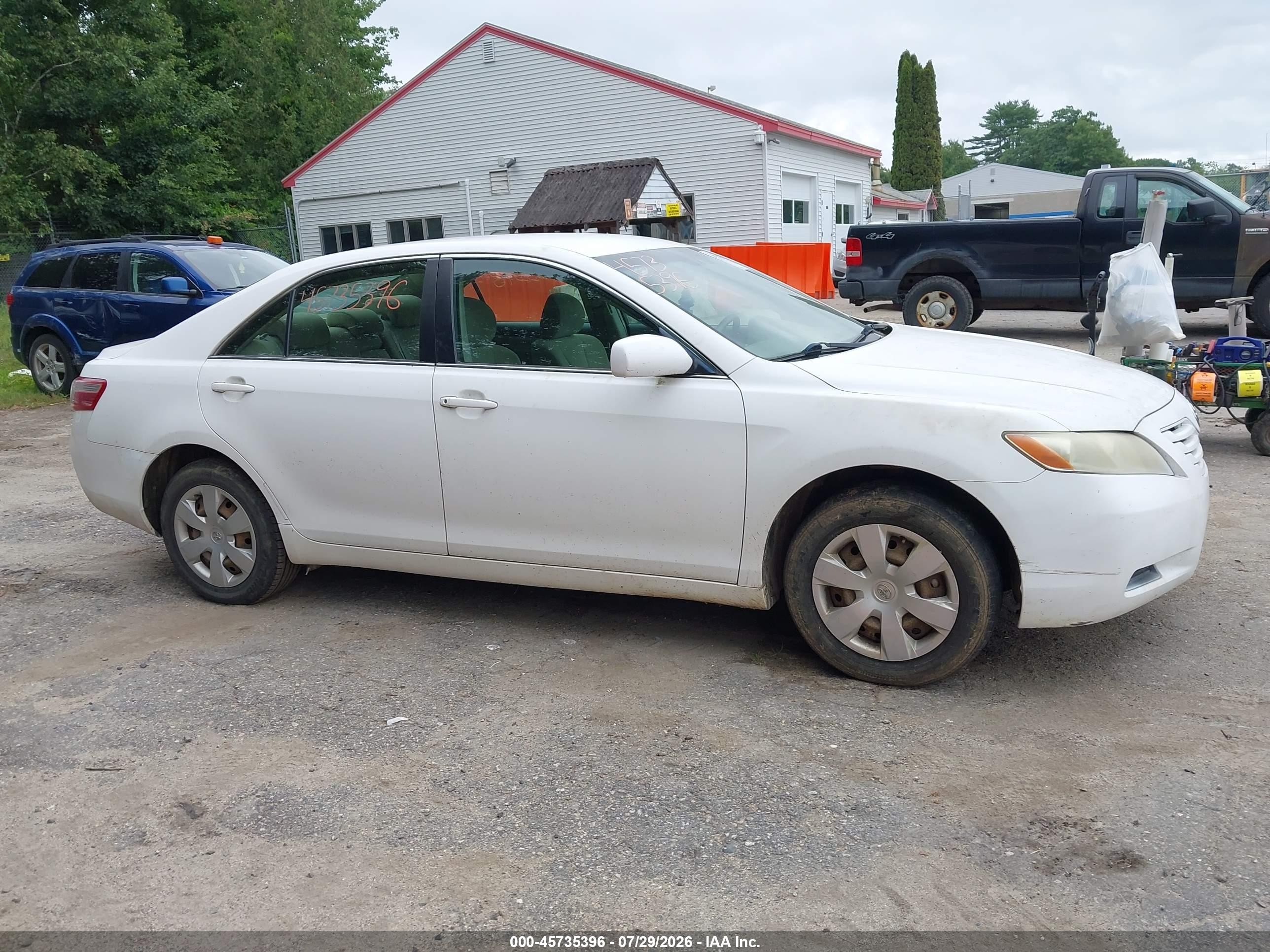 2007 Toyota Camry Ce Белый vin: 4T1BE46KX7U633923
