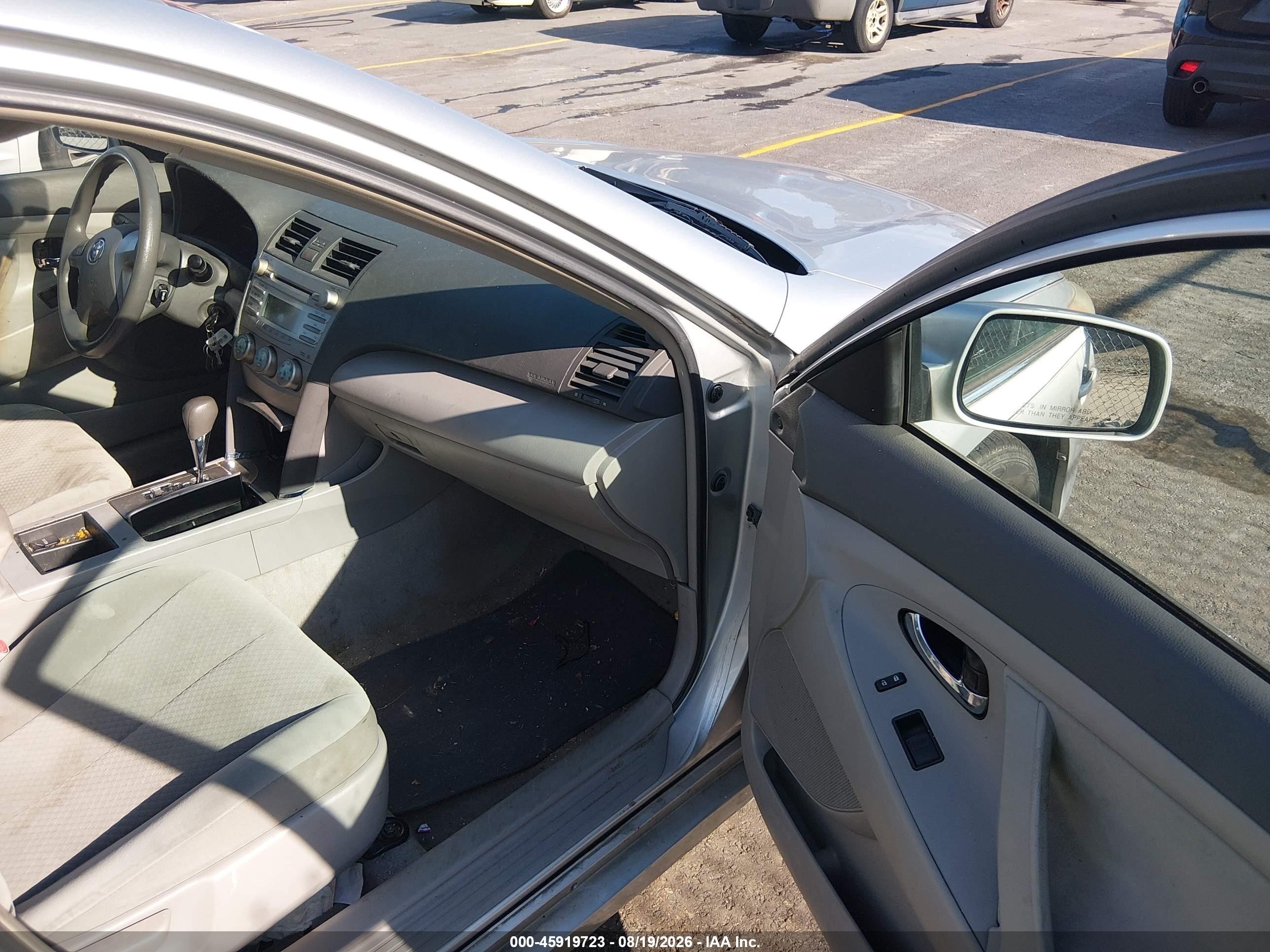 2007 Toyota Camry Le Silver vin: 4T1BE46KX7U634540