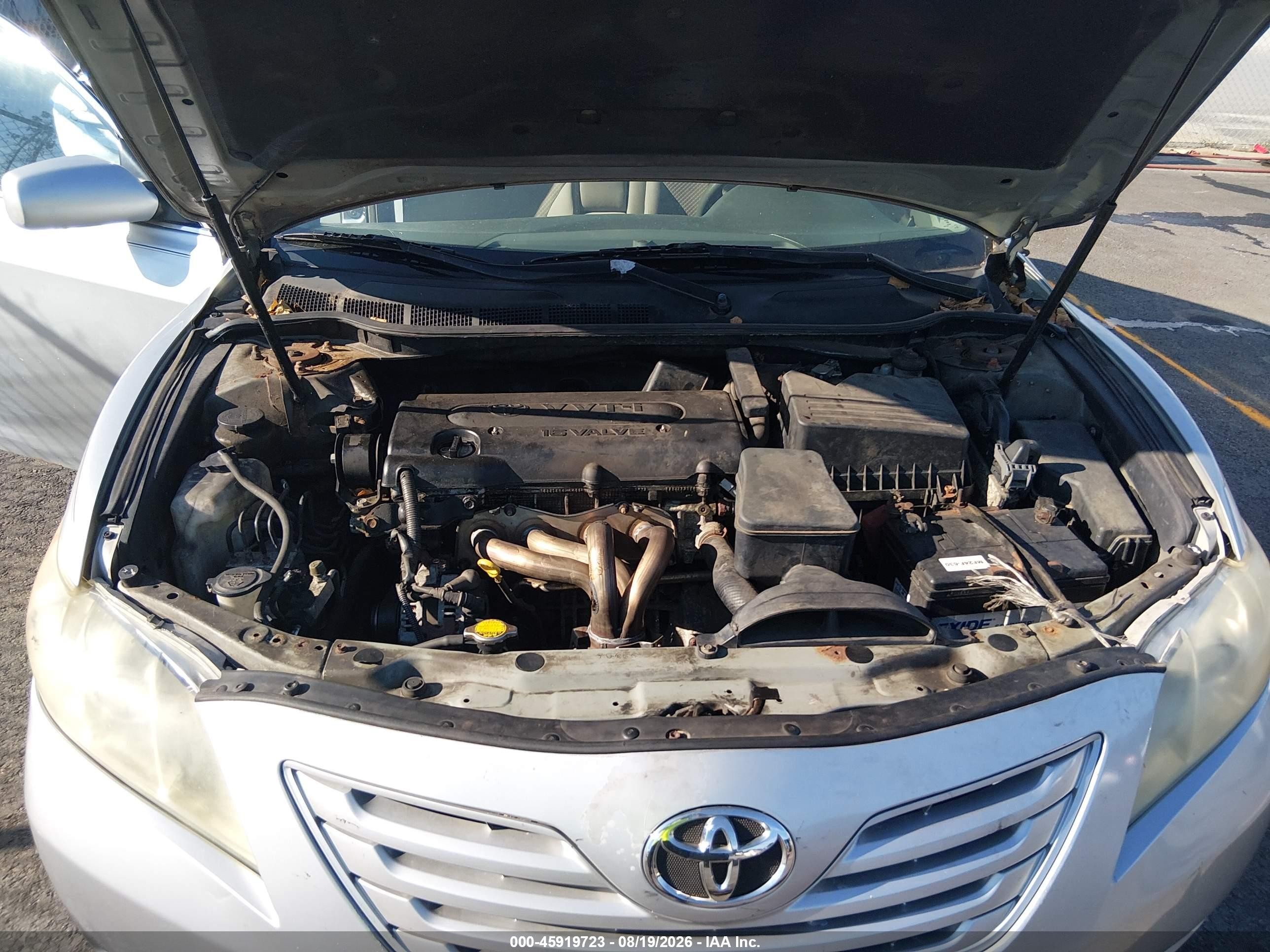 2007 Toyota Camry Le Silver vin: 4T1BE46KX7U634540