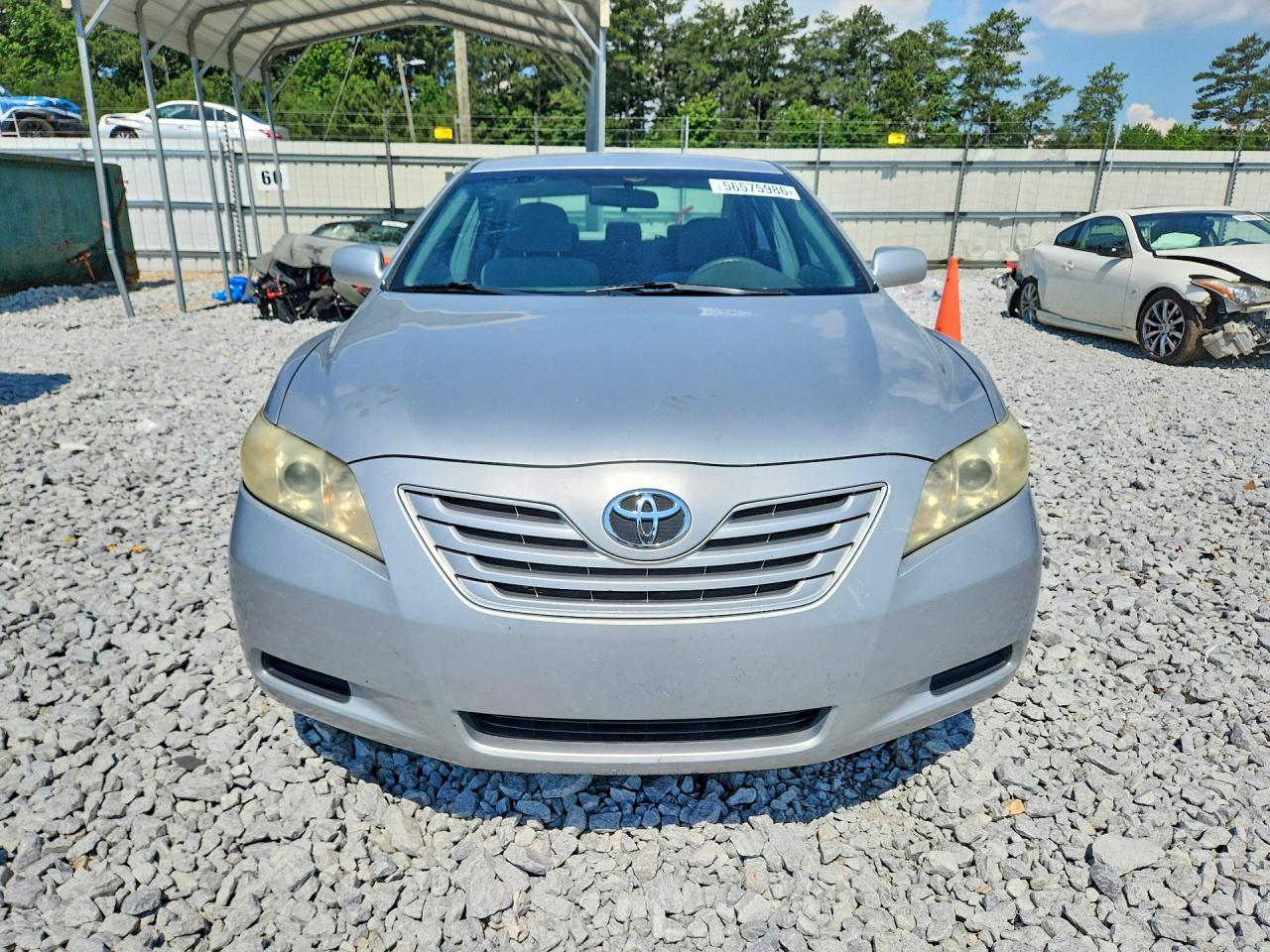 2007 Toyota Camry Le Silver vin: 4T1BE46KX7U637454