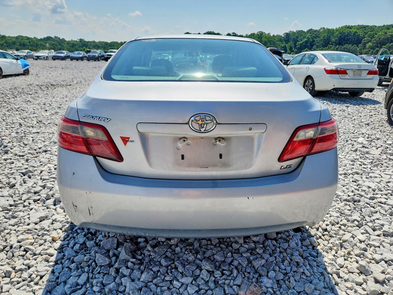 2007 Toyota Camry Le Silver vin: 4T1BE46KX7U637454