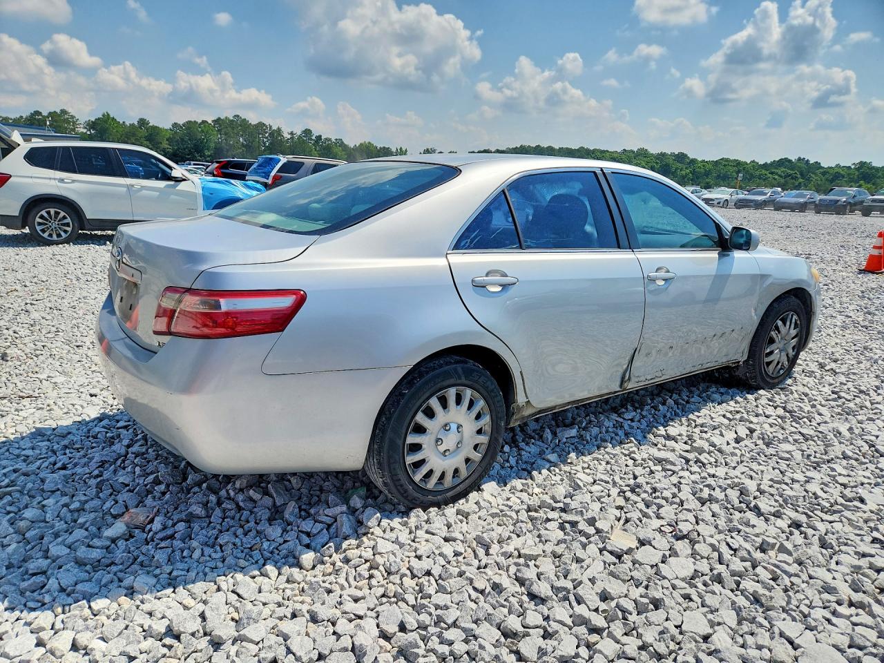 2007 Toyota Camry Le Silver vin: 4T1BE46KX7U637454