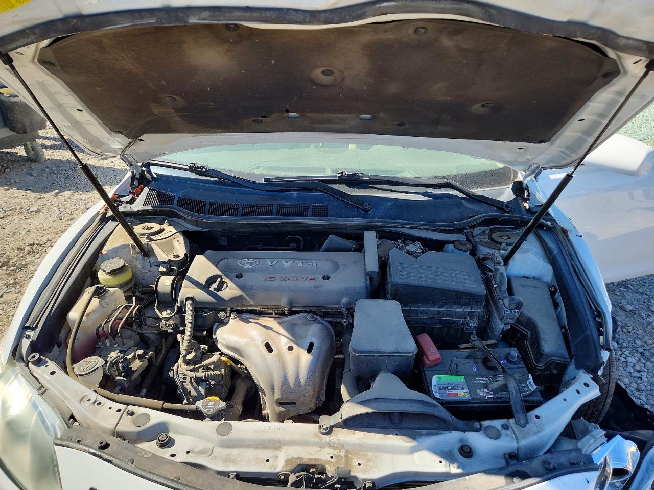 2007 Toyota Camry Xle White vin: 4T1BE46KX7U646980