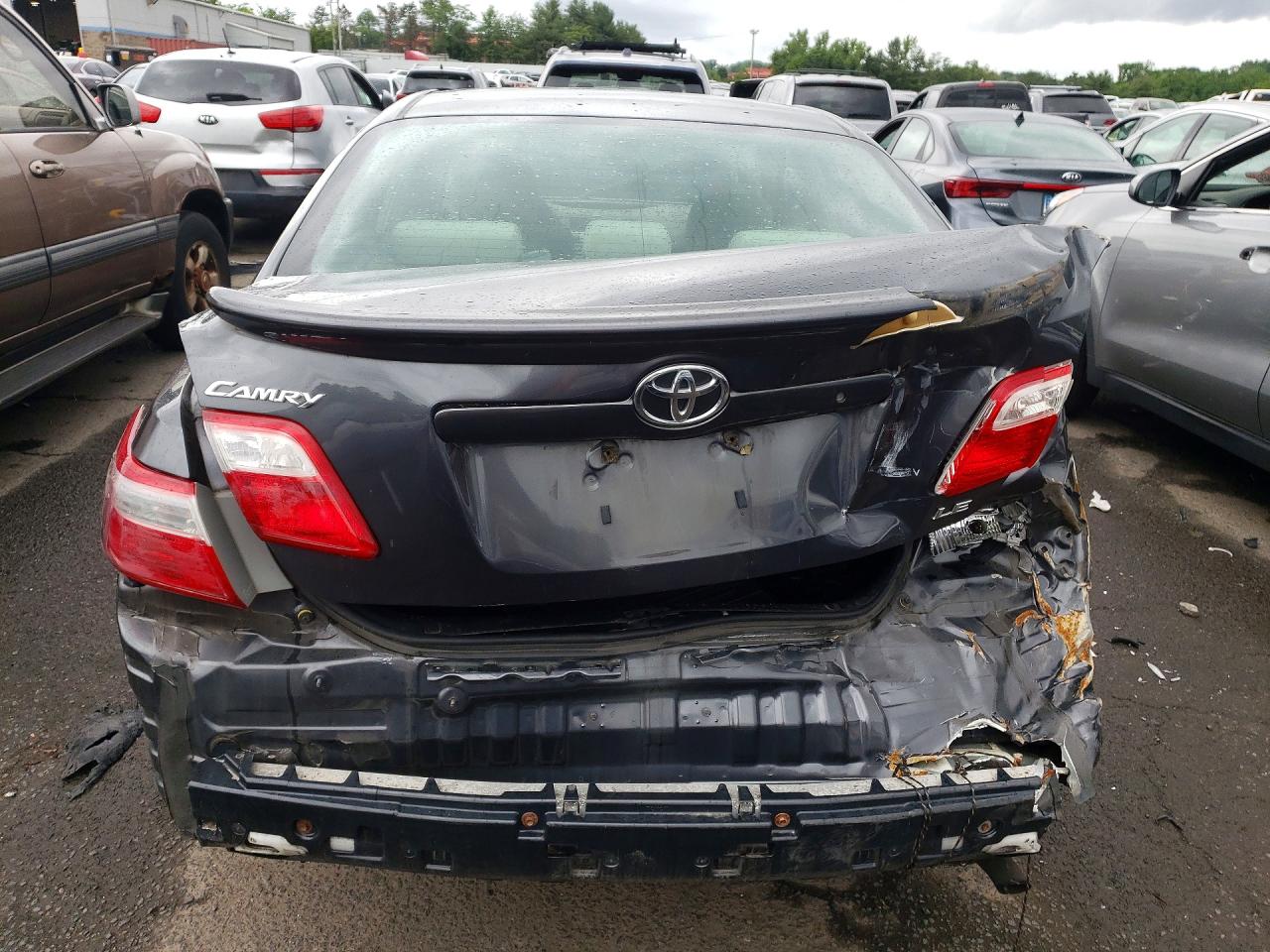 2007 Toyota Camry Le Gray vin: 4T1BE46KX7U653492