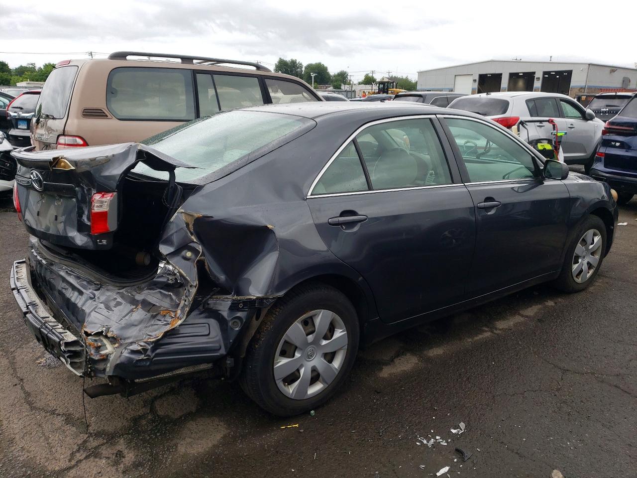 2007 Toyota Camry Le Gray vin: 4T1BE46KX7U653492