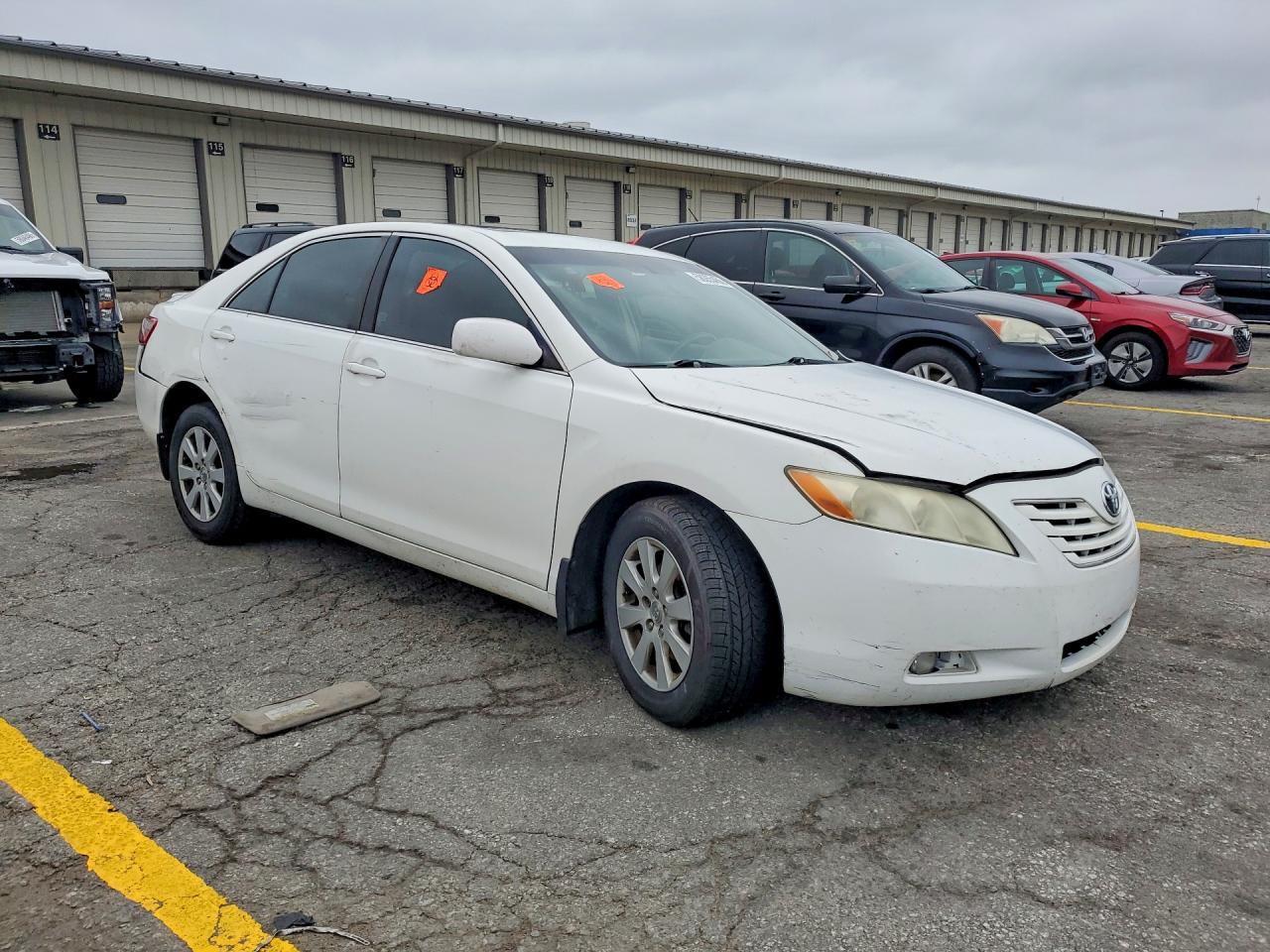 2007 Toyota Camry White vin: 4T1BE46KX7U667764
