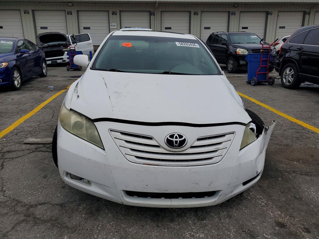 2007 Toyota Camry White vin: 4T1BE46KX7U667764