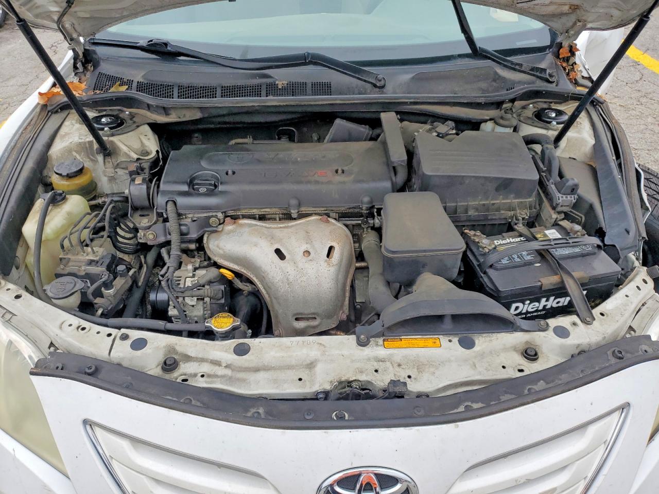 2007 Toyota Camry White vin: 4T1BE46KX7U667764