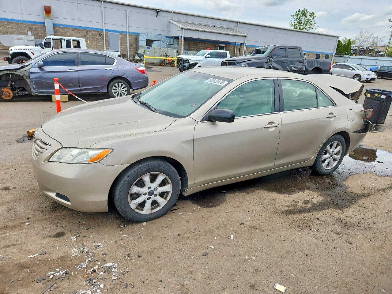 2007 Toyota Camry Le Gold vin: 4T1BE46KX7U668462